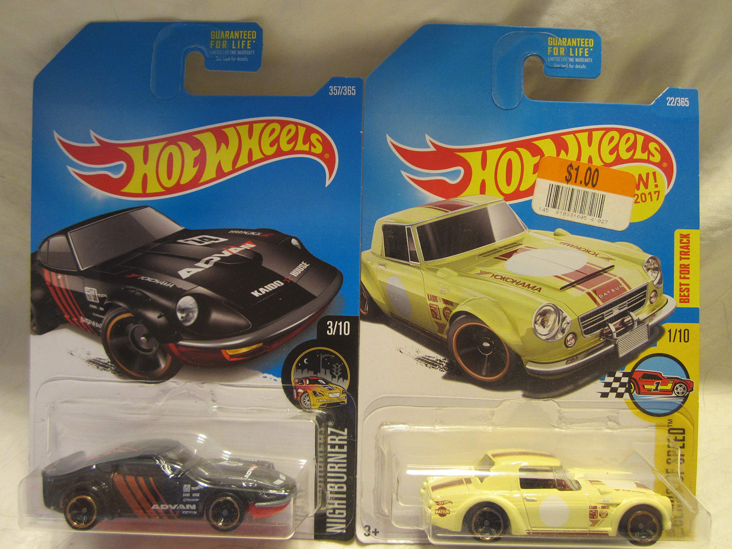 Buy Hot Wheels Nightburnerz Black Nissan Fairlady Z & HW Speed Graphics