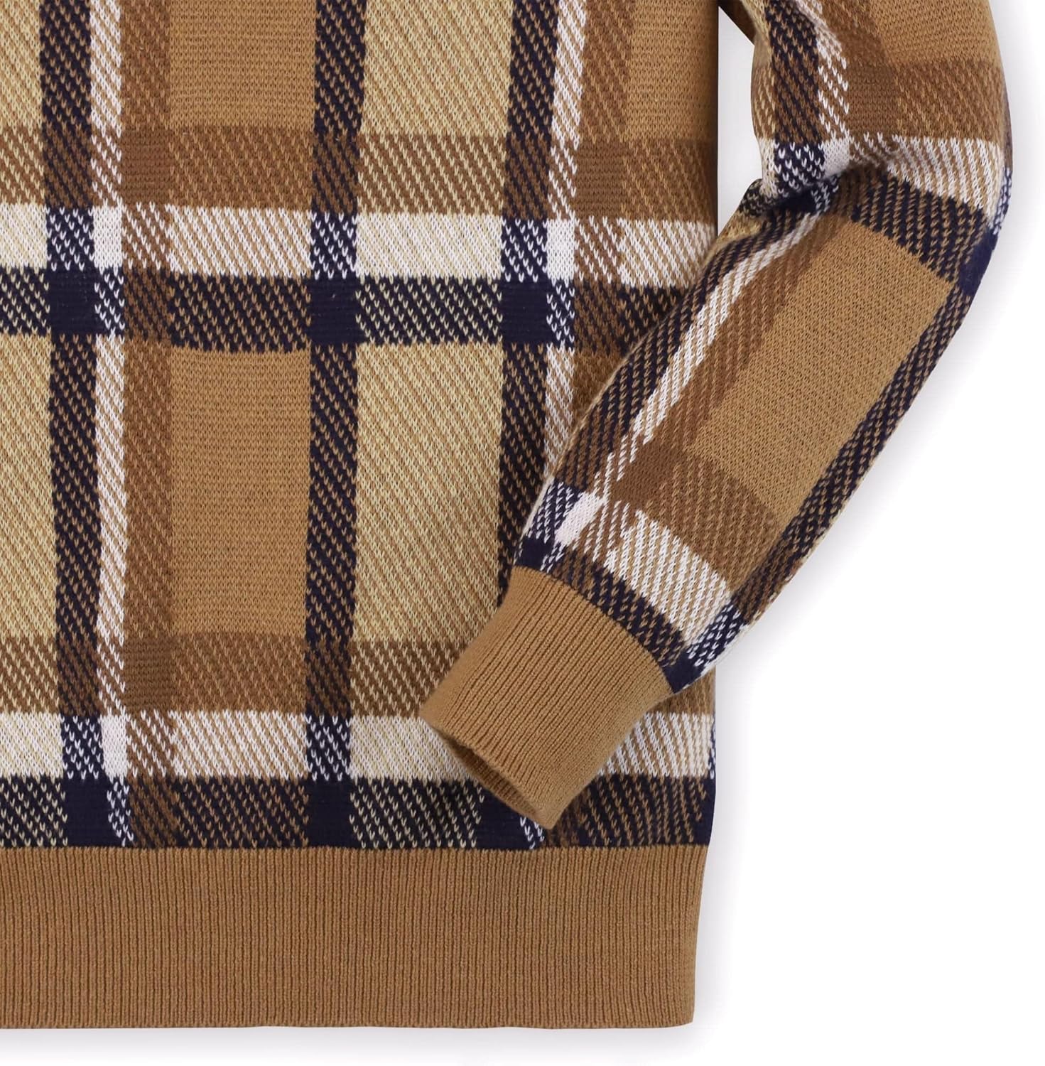 Hope & Henry Boys' Long Sleeve Crew Neck Pullover Sweater