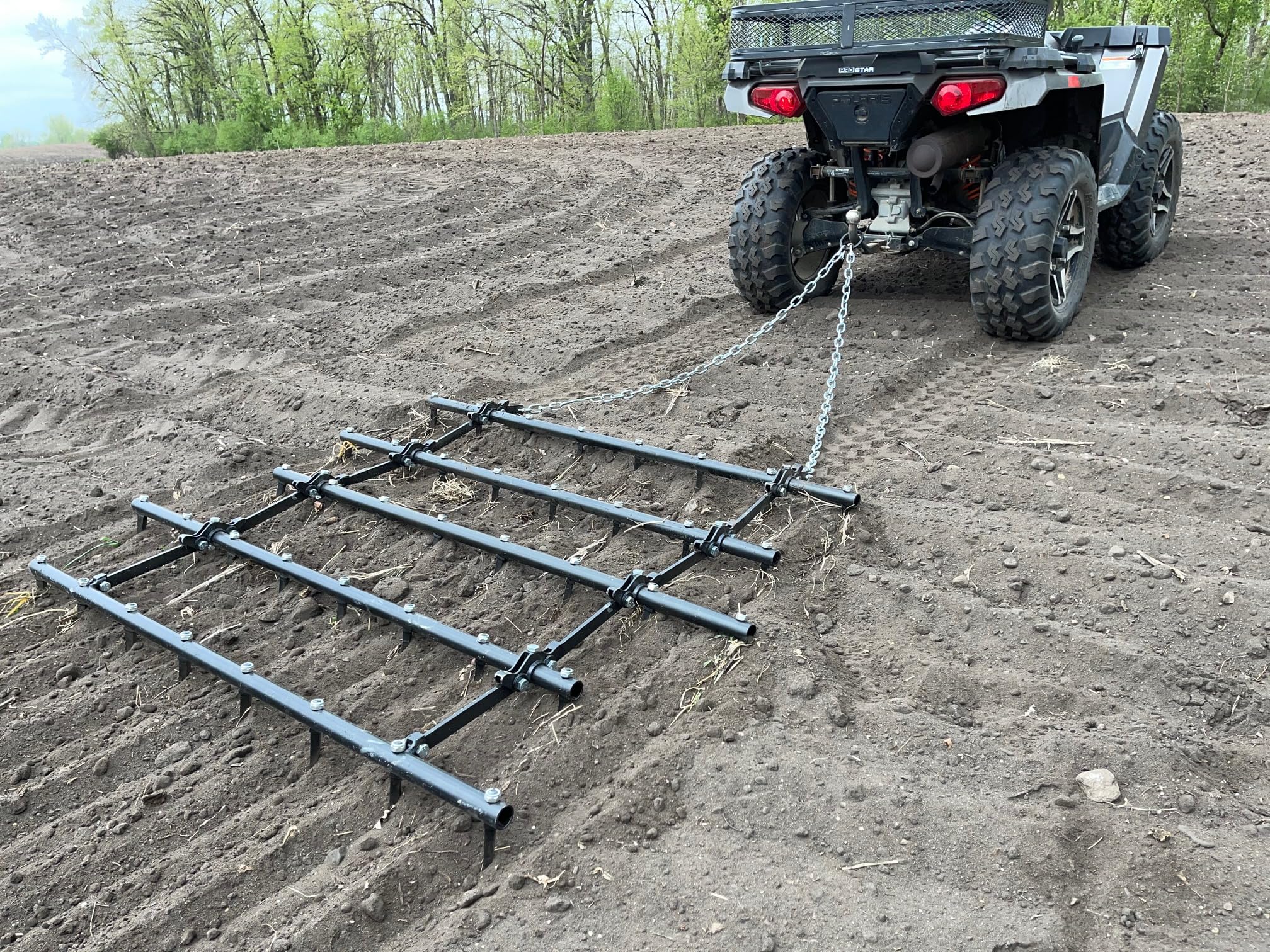 Field Tuff FTF-05SDTC ATV Spike Drag, Black