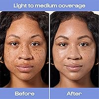 Vista 2 de Alleyoop Sunsational Crema hidratante teñida SPF 50 para rostro de amplio espectro – Protector solar facial 100% mineral con jojoba, protector solar