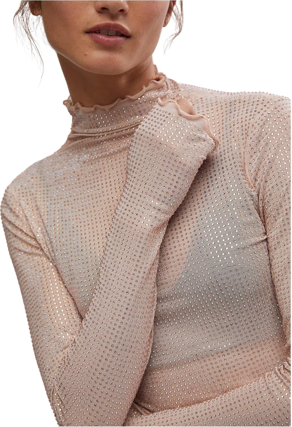 Free People Womens Dance All Night Long Sleeve
