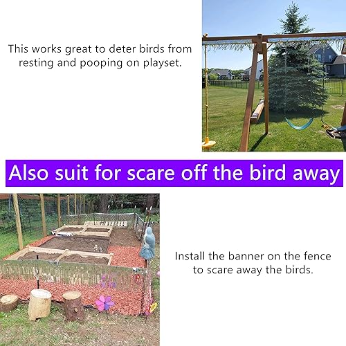 Miniatura 5 de Guirnalda de flecos de papel de aluminio iridiscente de 10 x 15 pulgadas, paquete de 3, pancarta metálica de oropel, ideal para desfiles, despedidas