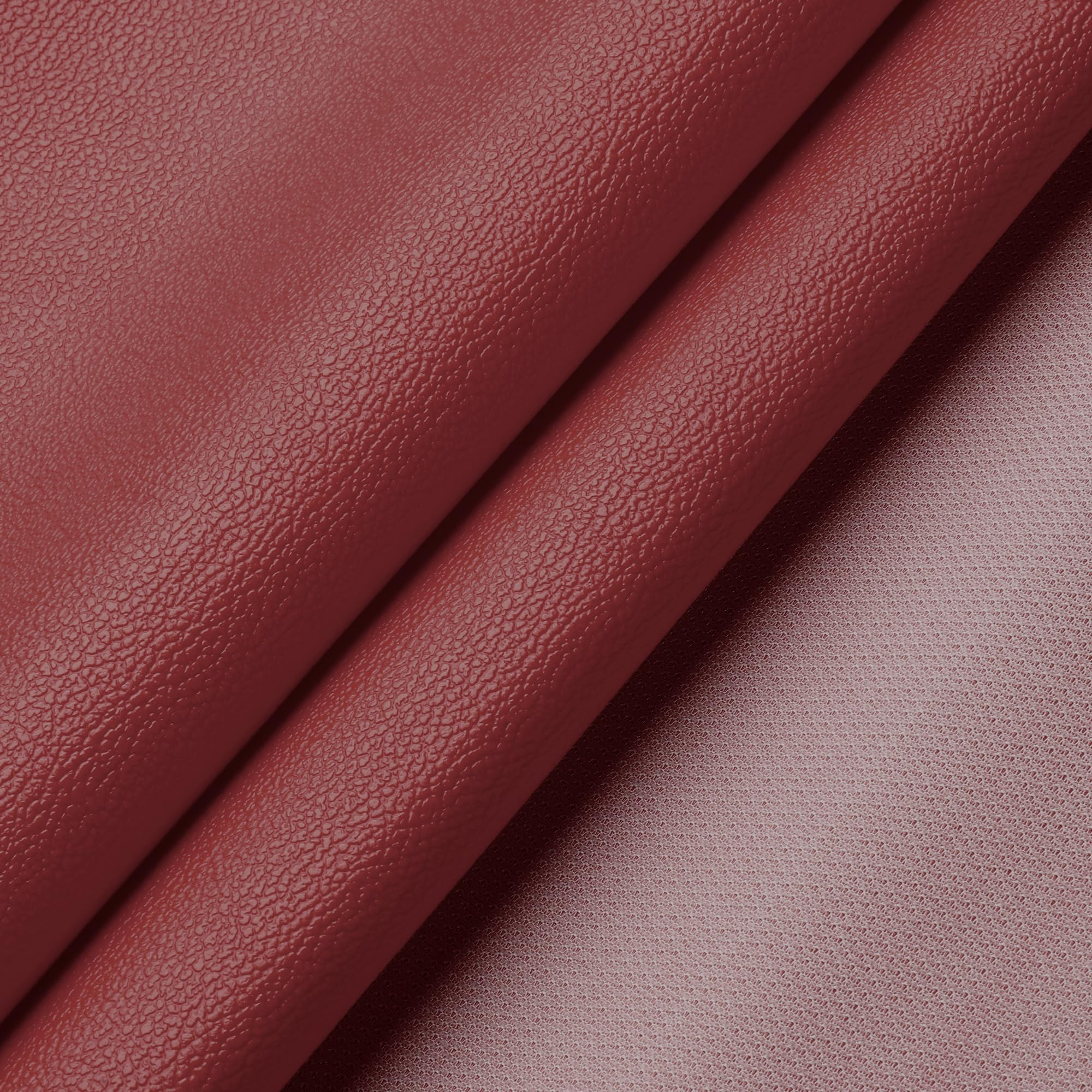 SOTISI Vinyl Fabric, Marine Faux Leather Upholstery, for Upholstery Crafts, DIY Sewings, Sofa, Handbag, Earrings, Hair Bows Decorations (Wine Red 54 x