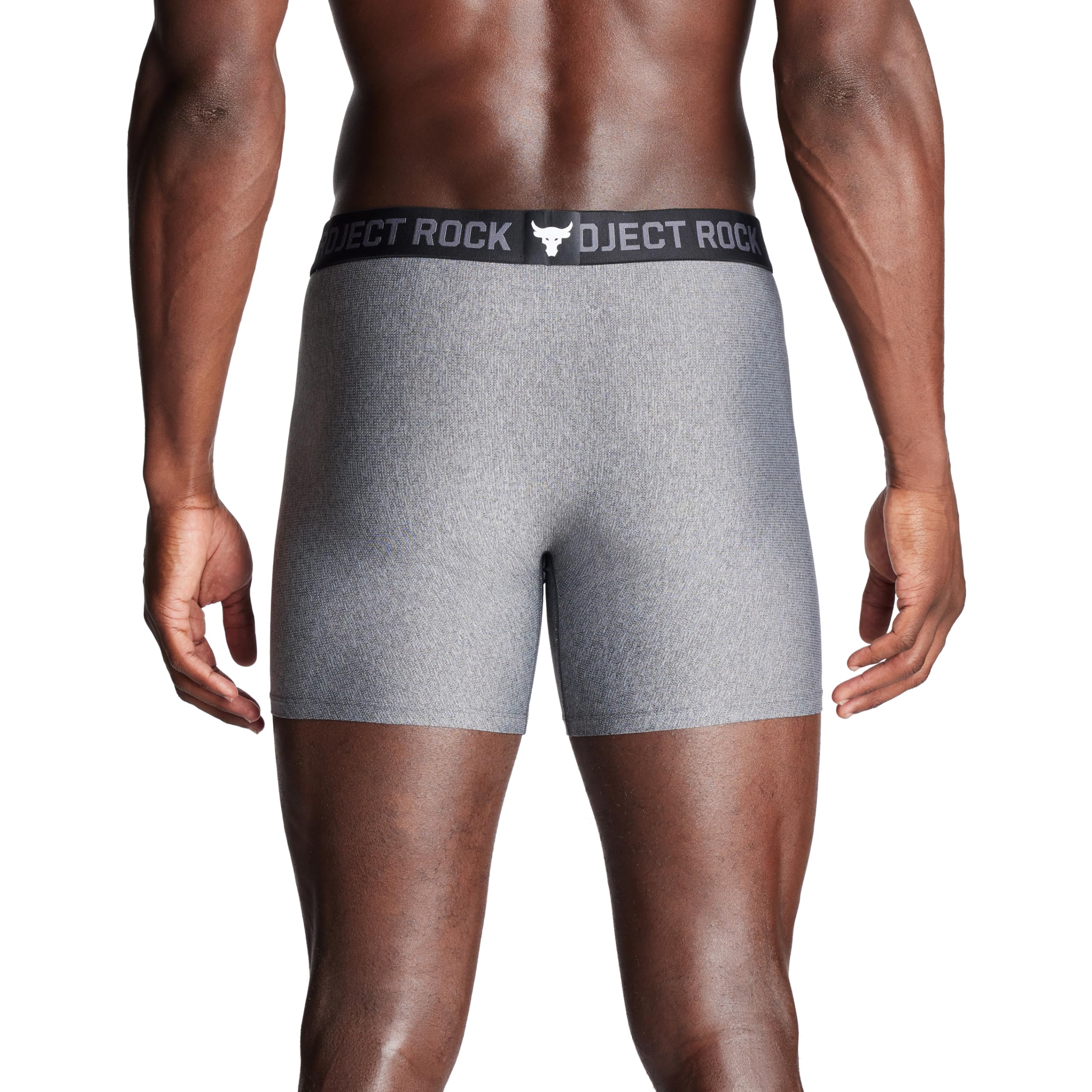 Under Armour Krótkie bokserki Mężczyźni Project Rock Performance Tech Mesh Boxerjock Brief, 5" Inseam, 2-pack, All-day Comfort