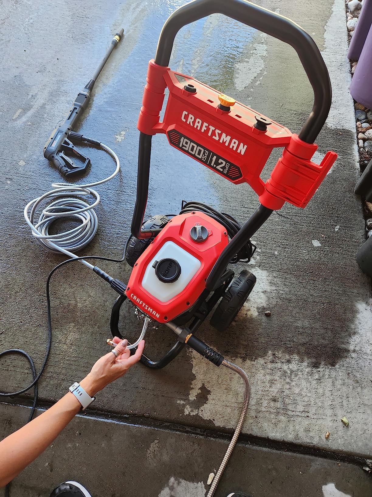 $30/mo - Finance CRAFTSMAN Electric Pressure Washer, Cold Water, 1900 ...