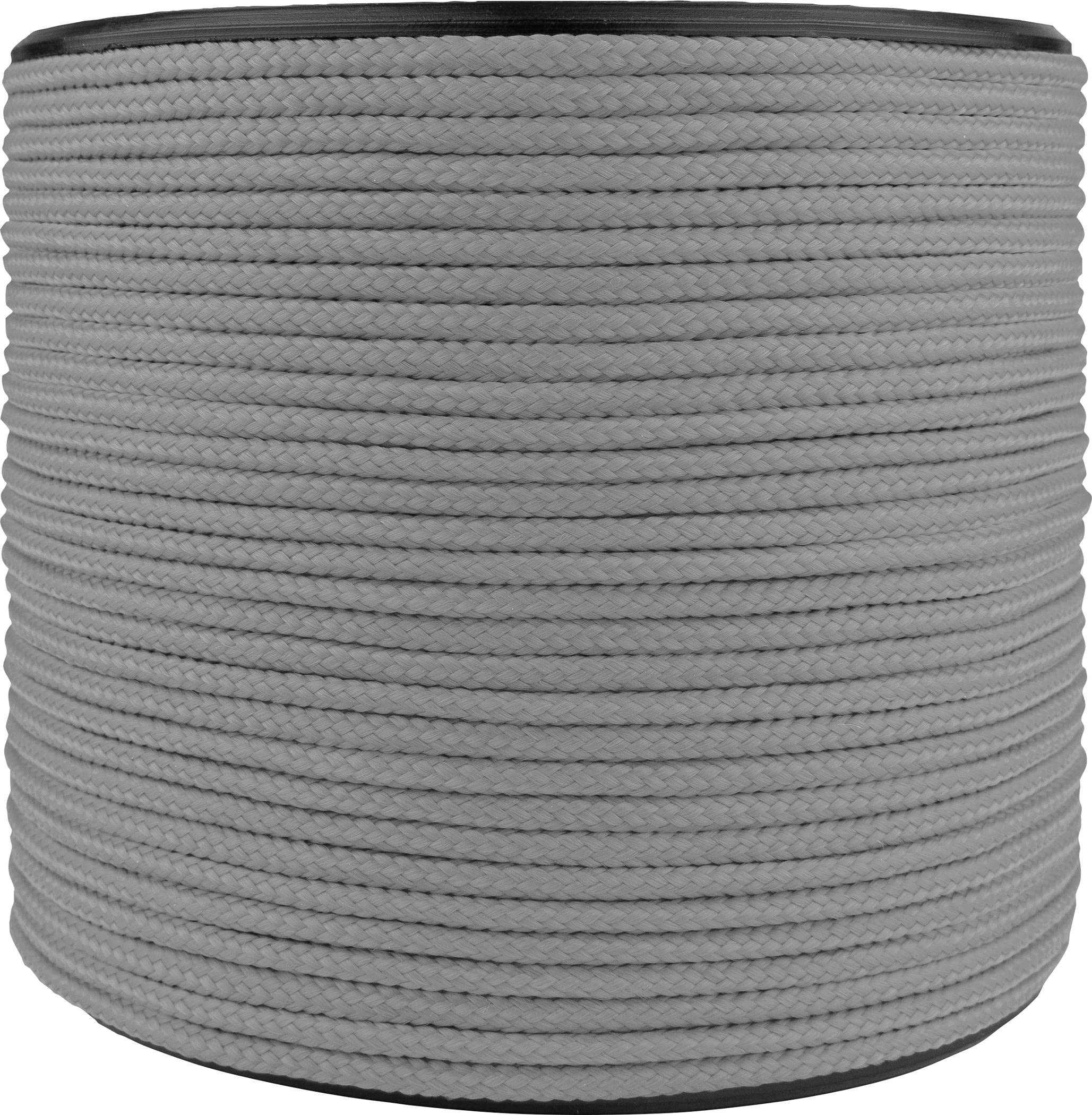 Web-tex - Rouleau de paracorde - 100 mètres/Ø 3 mm - Gris