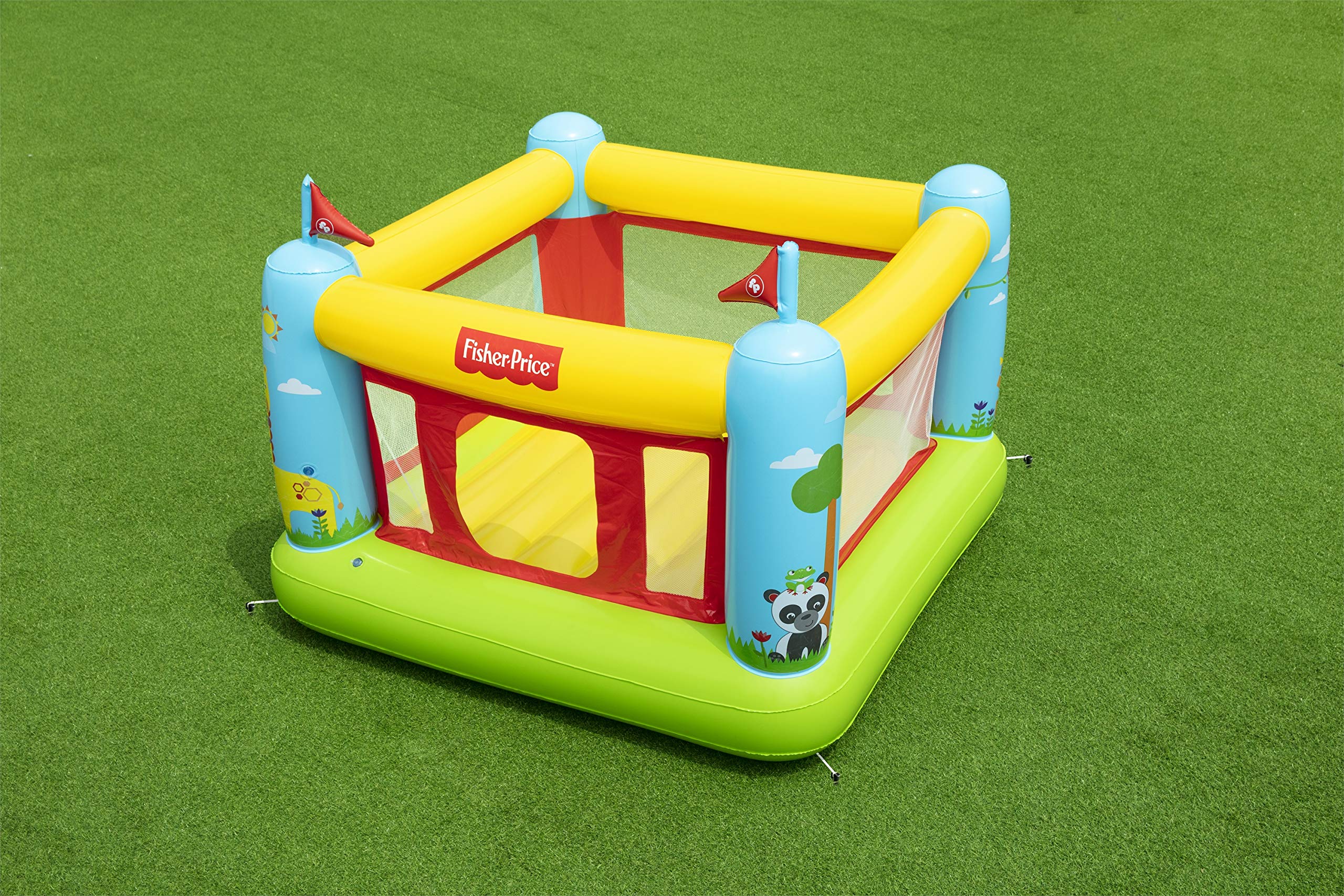 Bestway 93553 Castello gonfiabile Bouncetastic, 3 anni+
