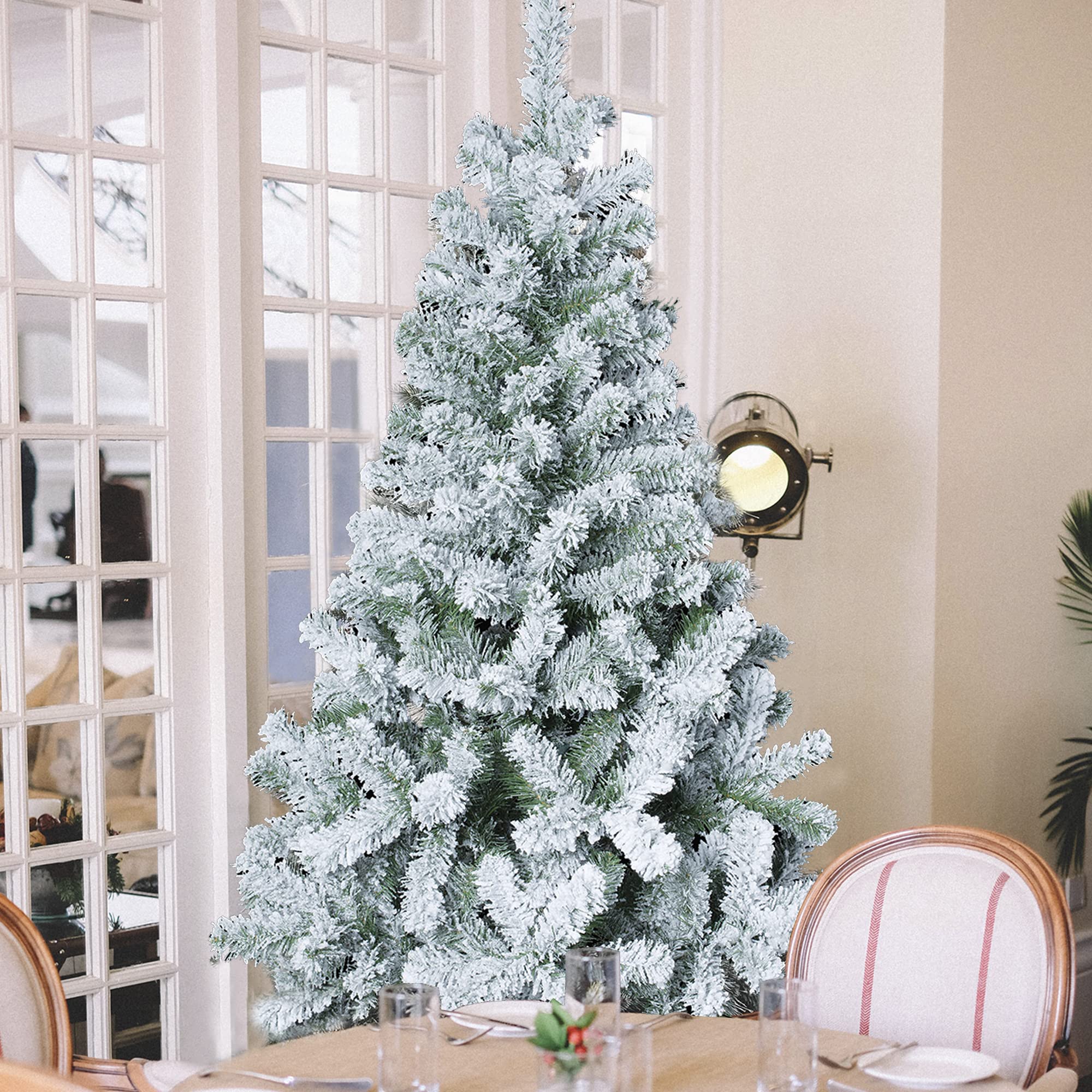 FEERIC CHRISTMAS sztuczne choinka bożonarodzeniowa ENNEIGE - FLOKA - 2M10 618 gałęzi - Nowy model 2012-2013