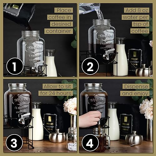 Miniatura 2 de 1 lb crema irlandesa con sabor a café frío molido grueso granos colombianos - abedul Glen tostadores - 16 oz bolsa resellable