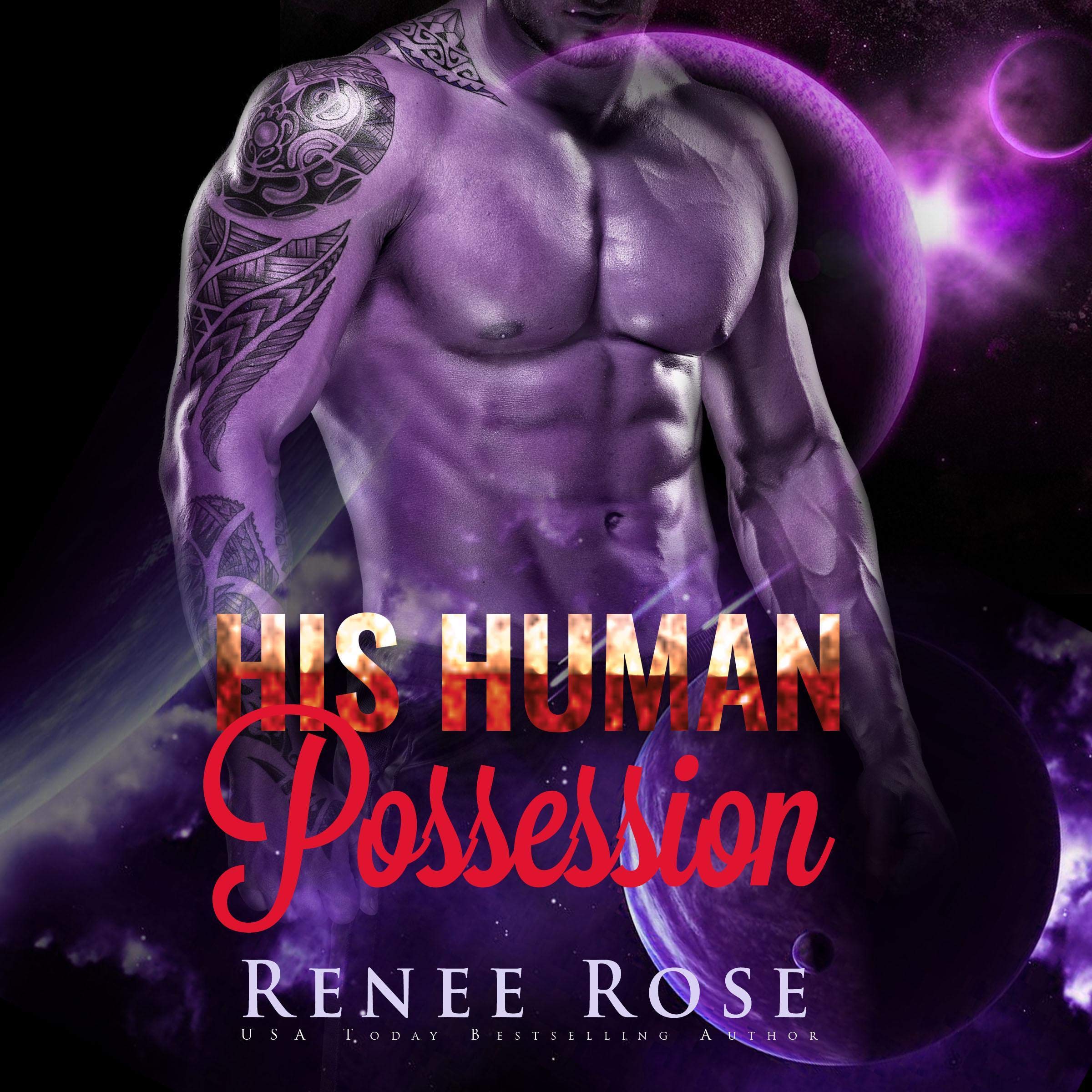 Cover art for His Human Possession: An Alien Warrior Romance