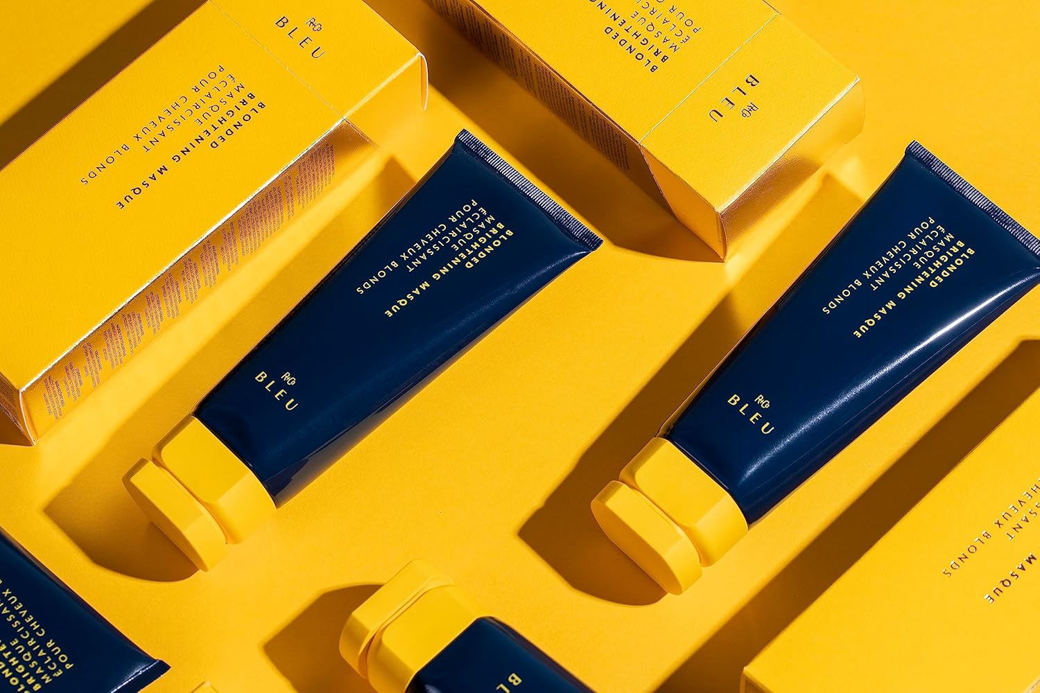 R+Co BLEU Blonded Brightening Masque – Repairs and Revives Dull, Yellowed Blondes, Hydrates, Neutralizes Yellow Undertones, Restores Shine, Adds Strength, 5 oz - Image 5