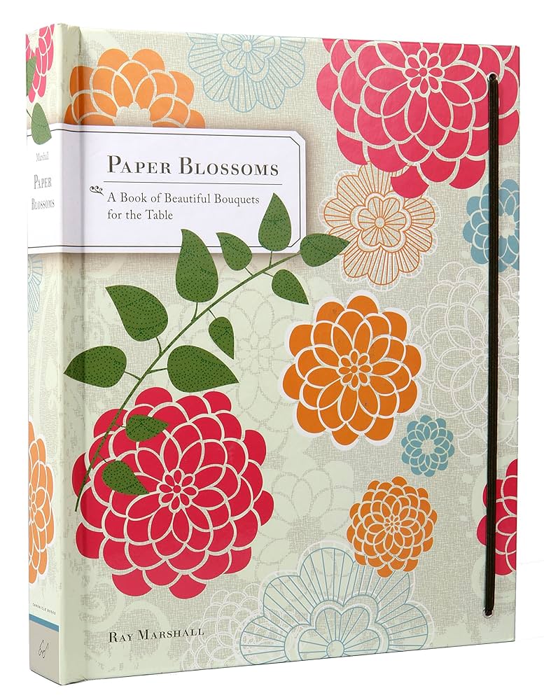 「PAPER BLOSSOMS」 花のポップアップ本 Amazon | Paper Blossoms: A Book of Beautiful Bouquets for