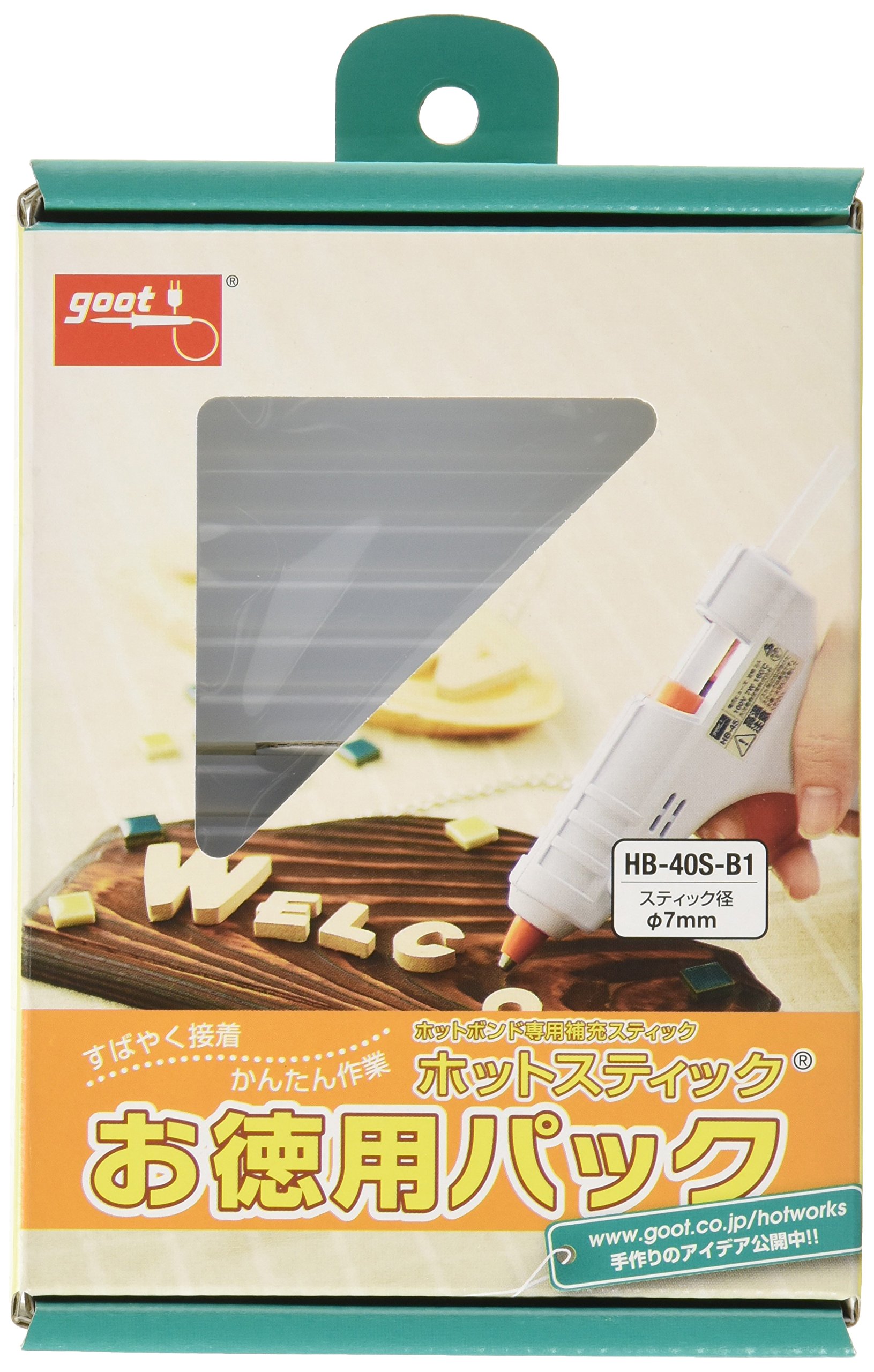 Amazon.co.jp: 太洋電機産業(goot) ホットスティック φ7㎜×100㎜ 透明