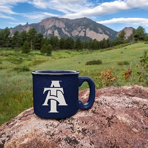 Miniatura 95 de Rico Industries NCAA Utah Utes - Taza de café personalizada de 12 onzas con logotipo grabado con láser profundo, taza de cerámica para acampar con