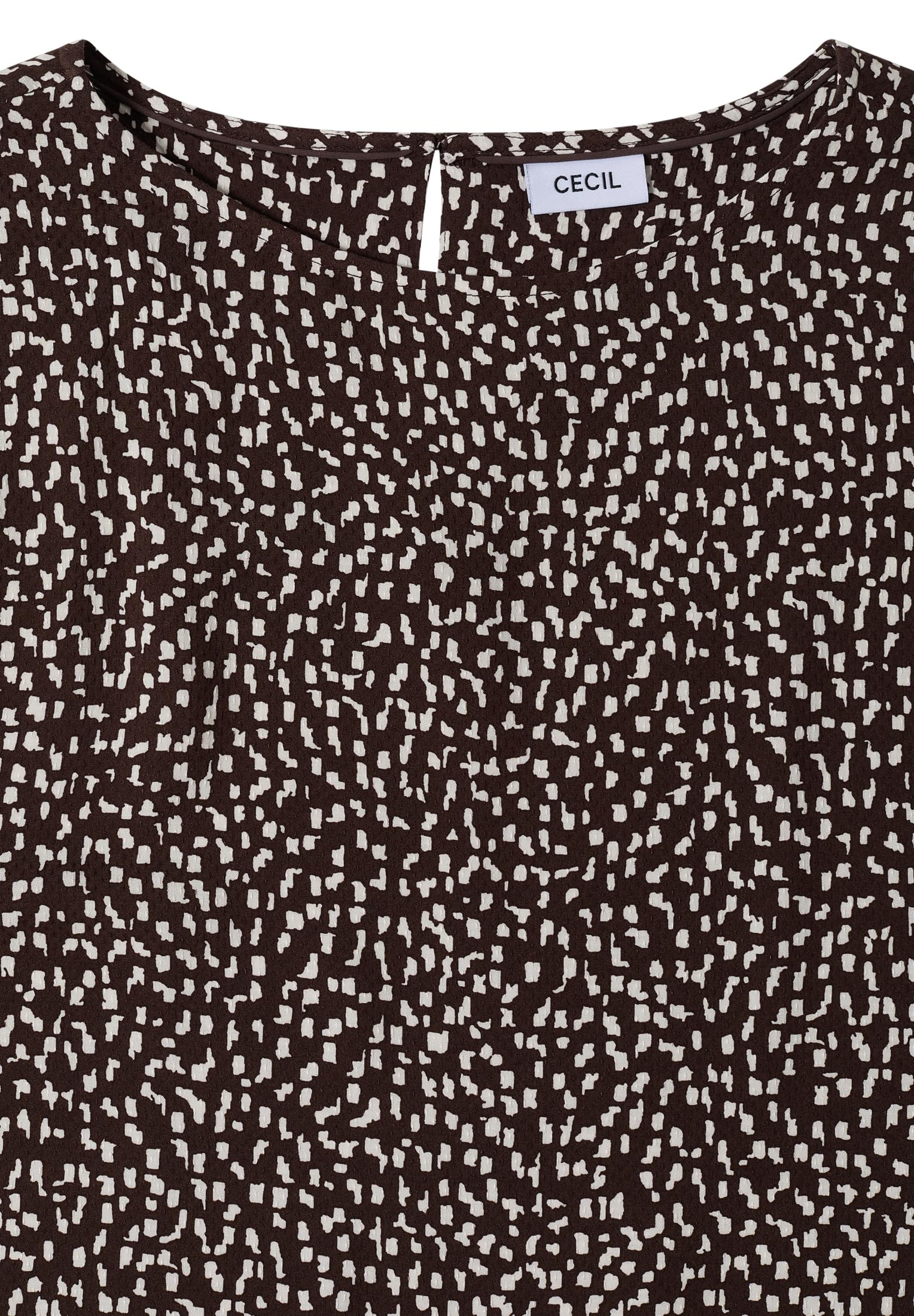 Cecil 1409369 Robe mi-Longue avec Manches Cap Femme (Lot de 1)
