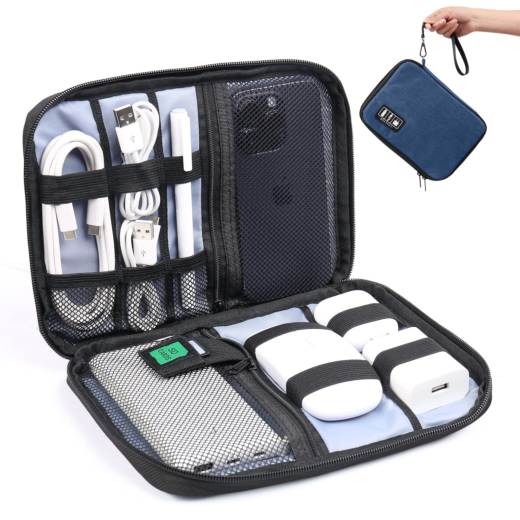 Amazon Basics Universal Luxtude Travel Cable Organizer