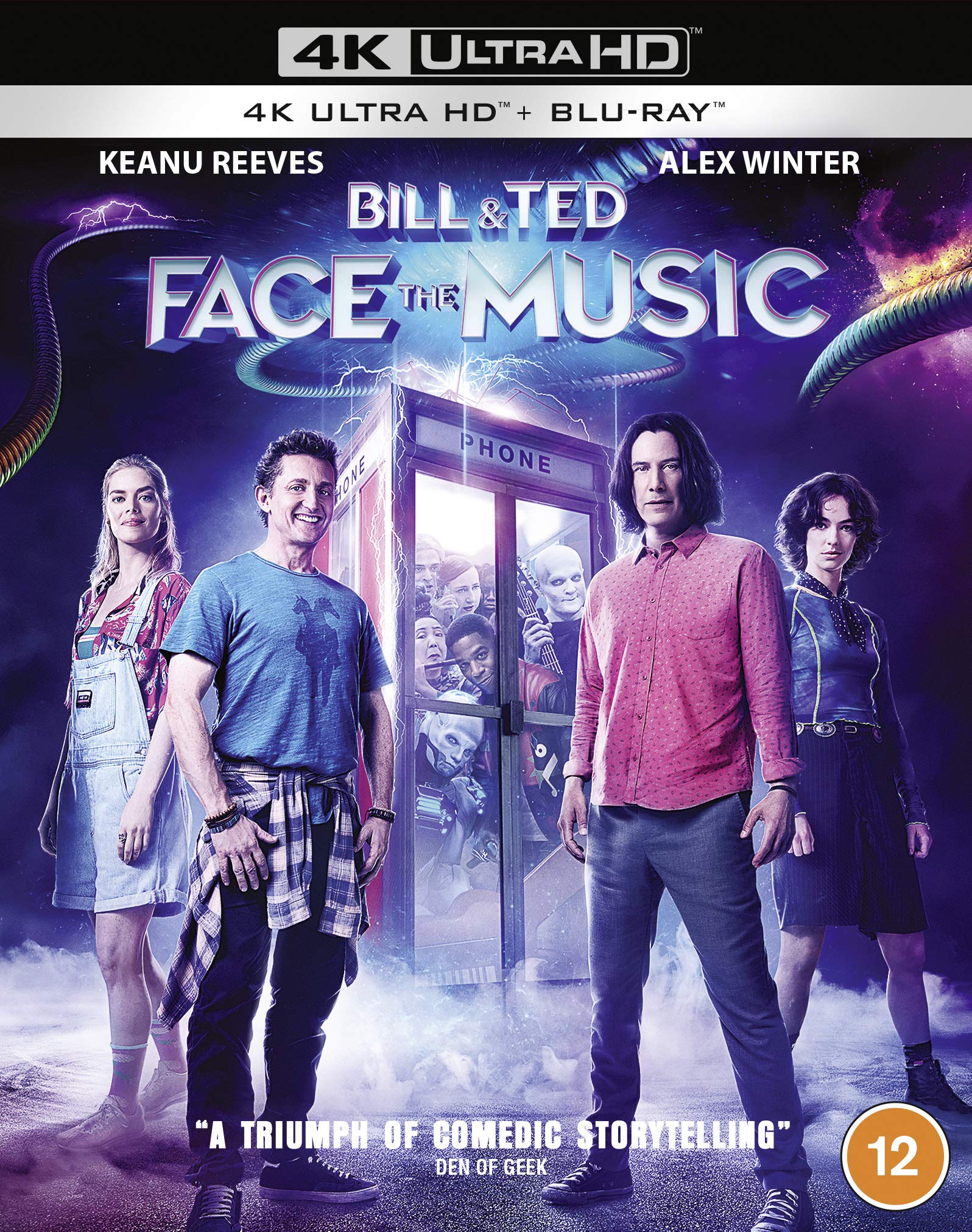 Bill And Ted Face The Music NEW SEALED 4K UHD BLU RAY