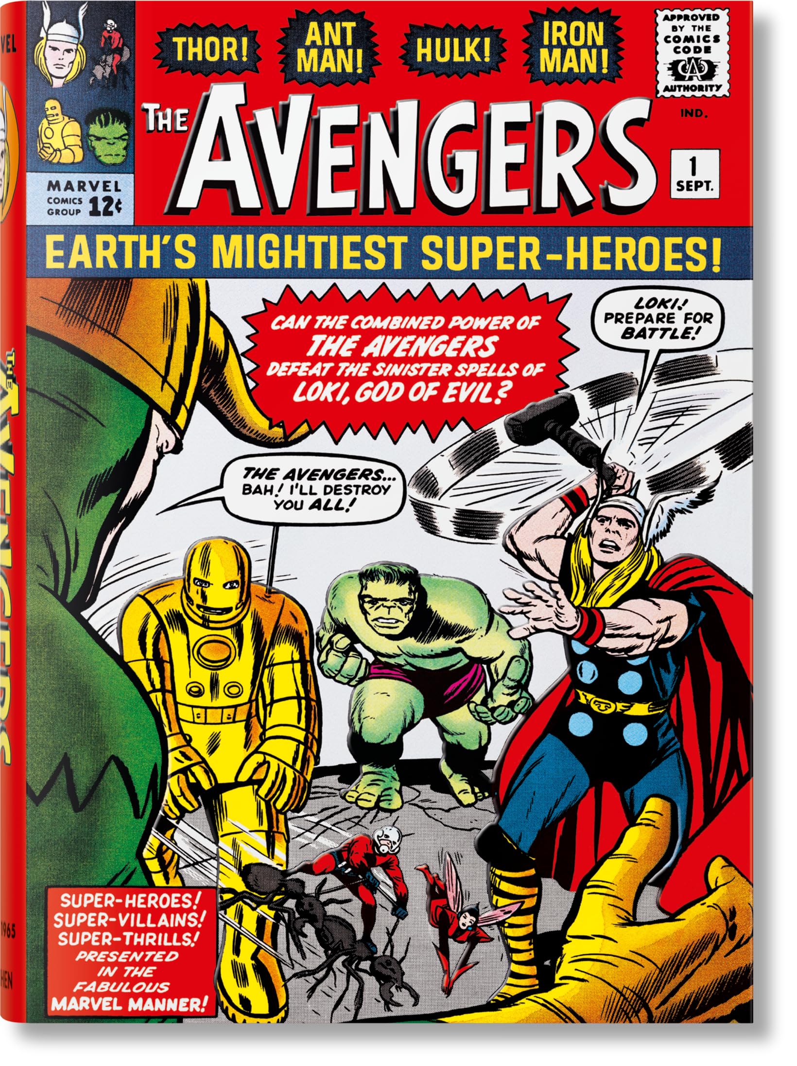 Marvel Comics Library Avengers 1963-1965