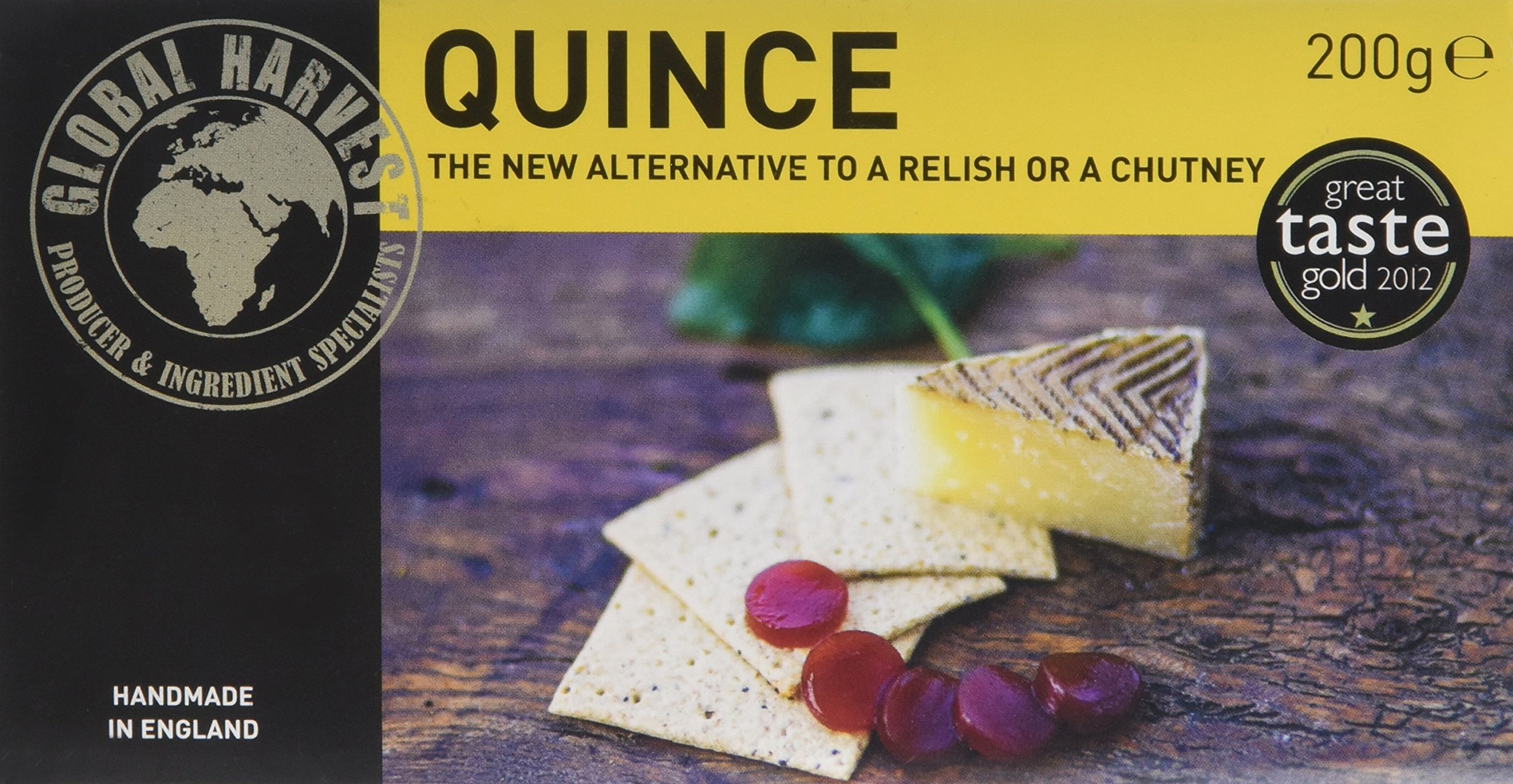 Global Harvest Quintessentially Quince Jelly Set Fruit Conserve 200 g