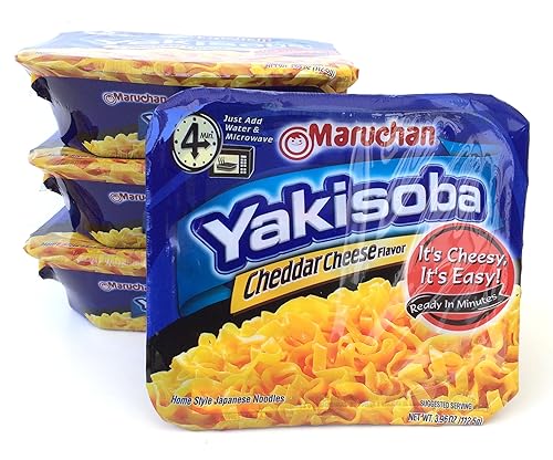 Maruchan Yakisoba Cheddar 396 onzas paquete de 4
