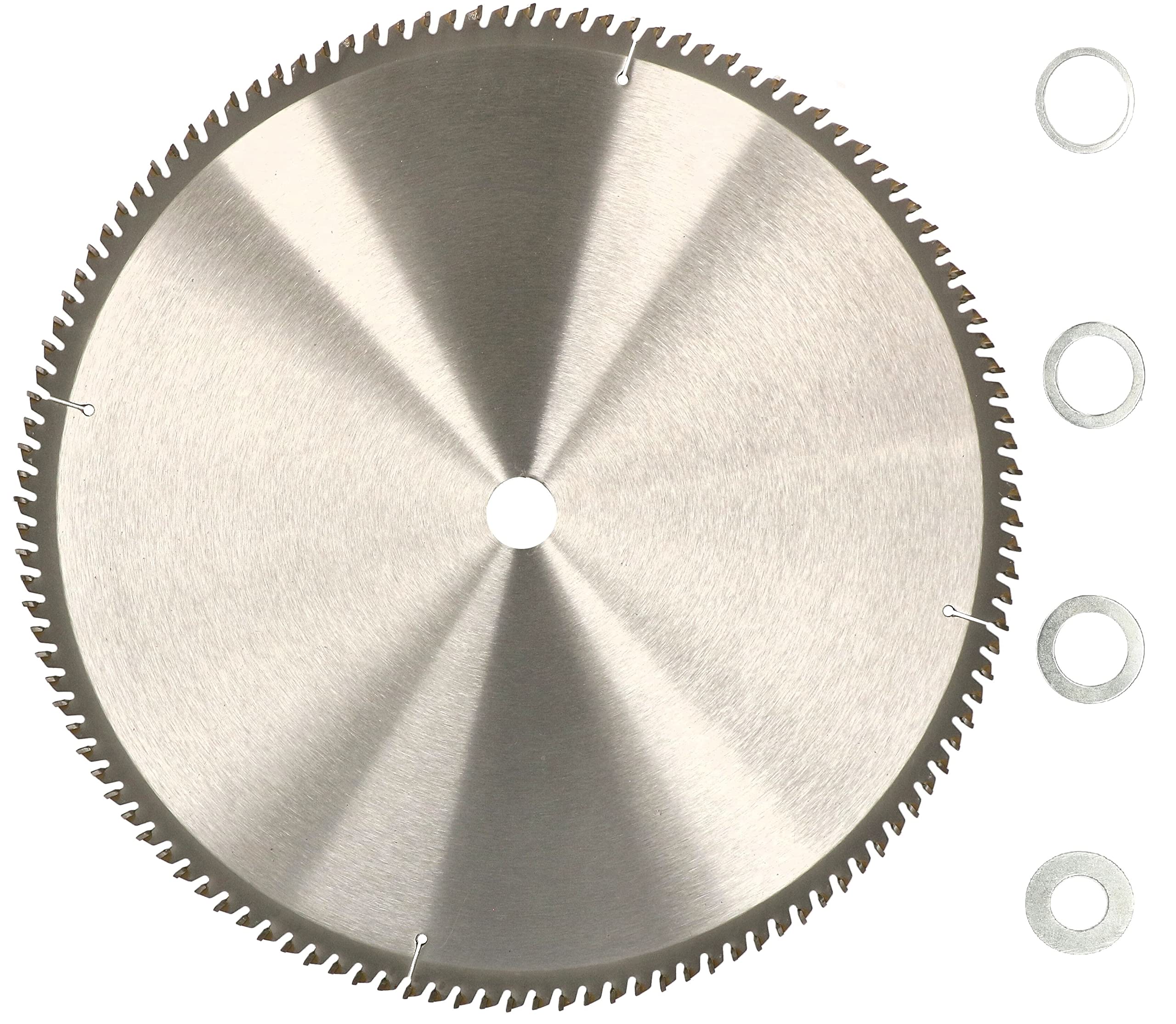 Kotarbau® Lama per sega in metallo duro per taglio del legno, a 120 denti, con diametro da 500 mm + anelli riduttori