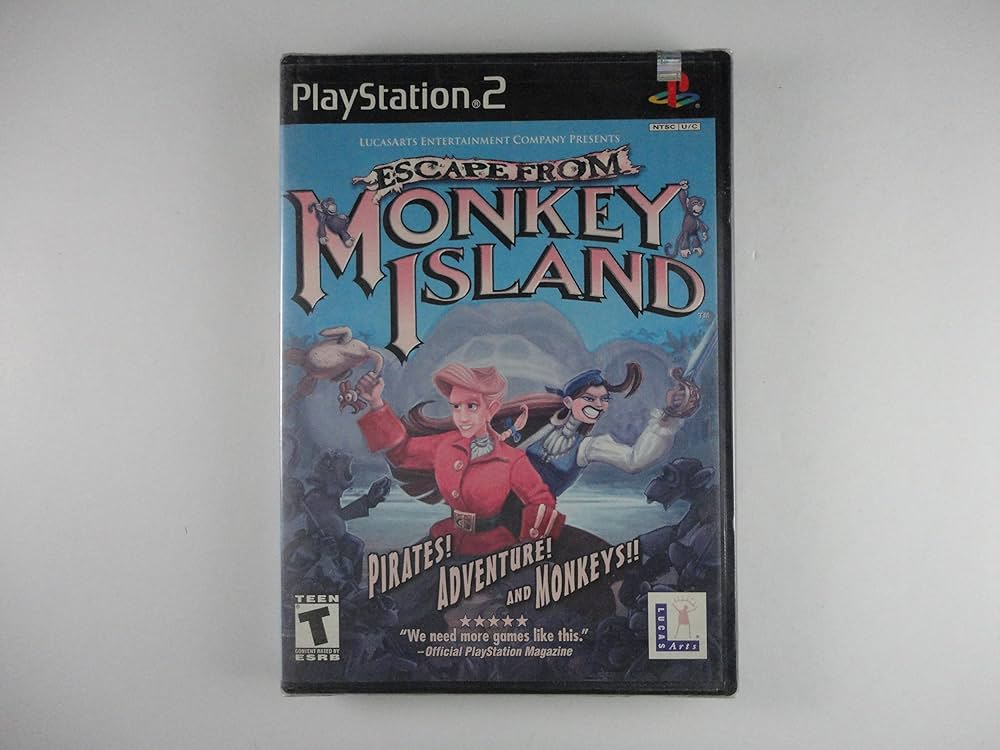 ESCAPE FROM MONKEY  北米版　PS2 Escape From Monkey Island [SLUS 20181] (Sony Playstation 2