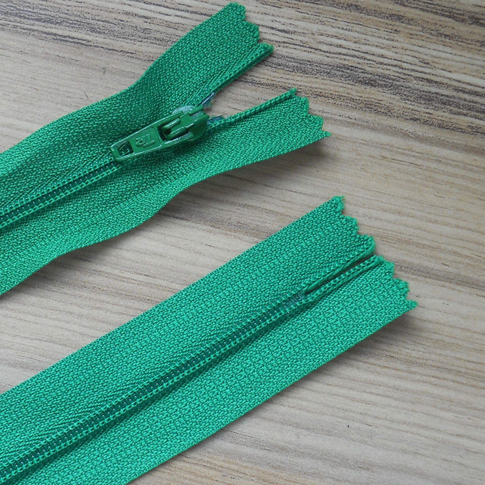 Emerald Green No. 3 Closed End Zip - Various Sizes (14")