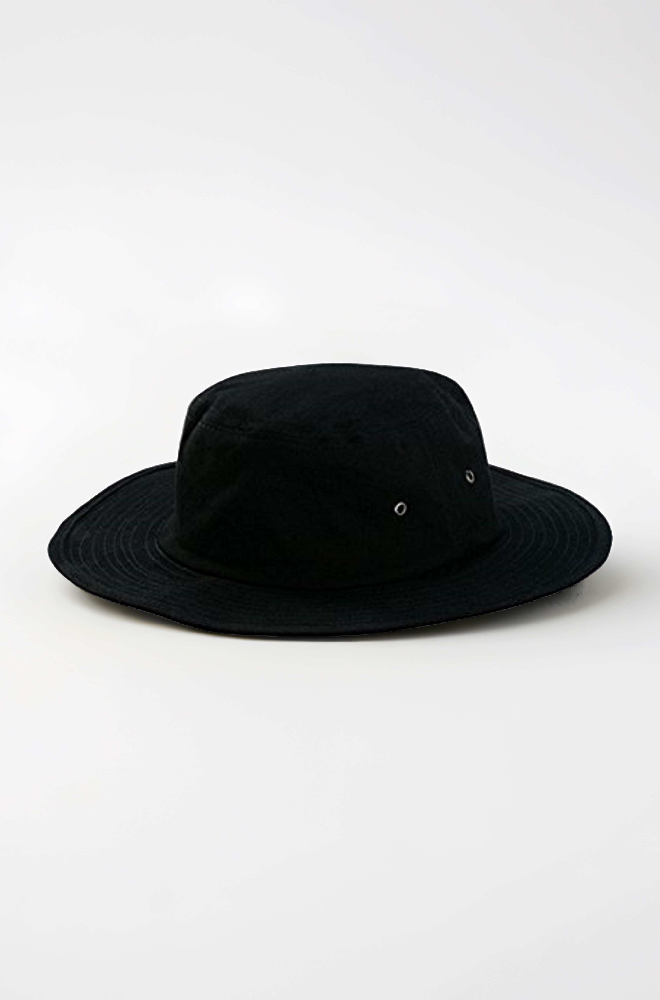 Men's Cotton Cricket Umpire Hat (Black_Free Size) (Pack of 1)