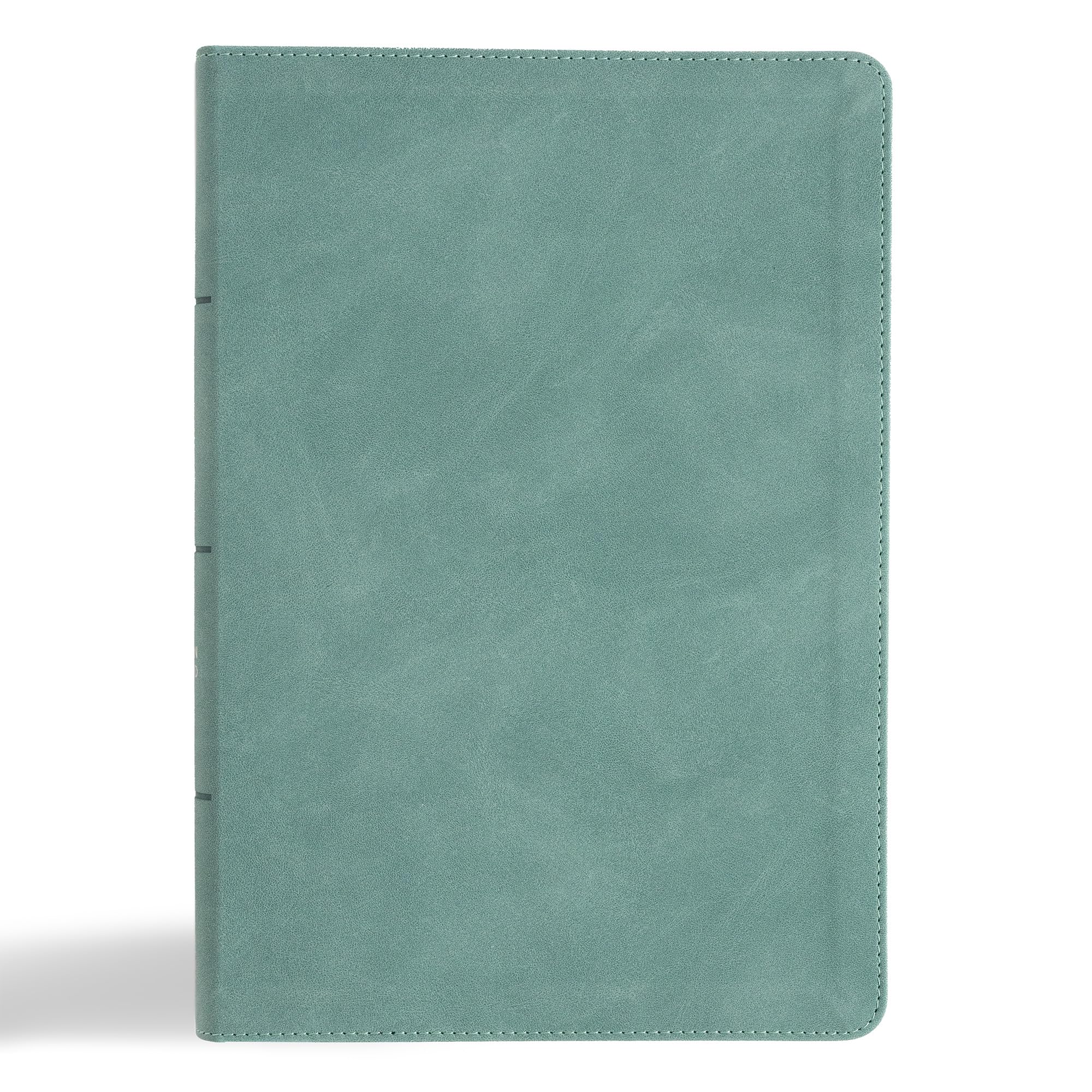 CSB Giant Print Single-Column Bible, Earthen Teal