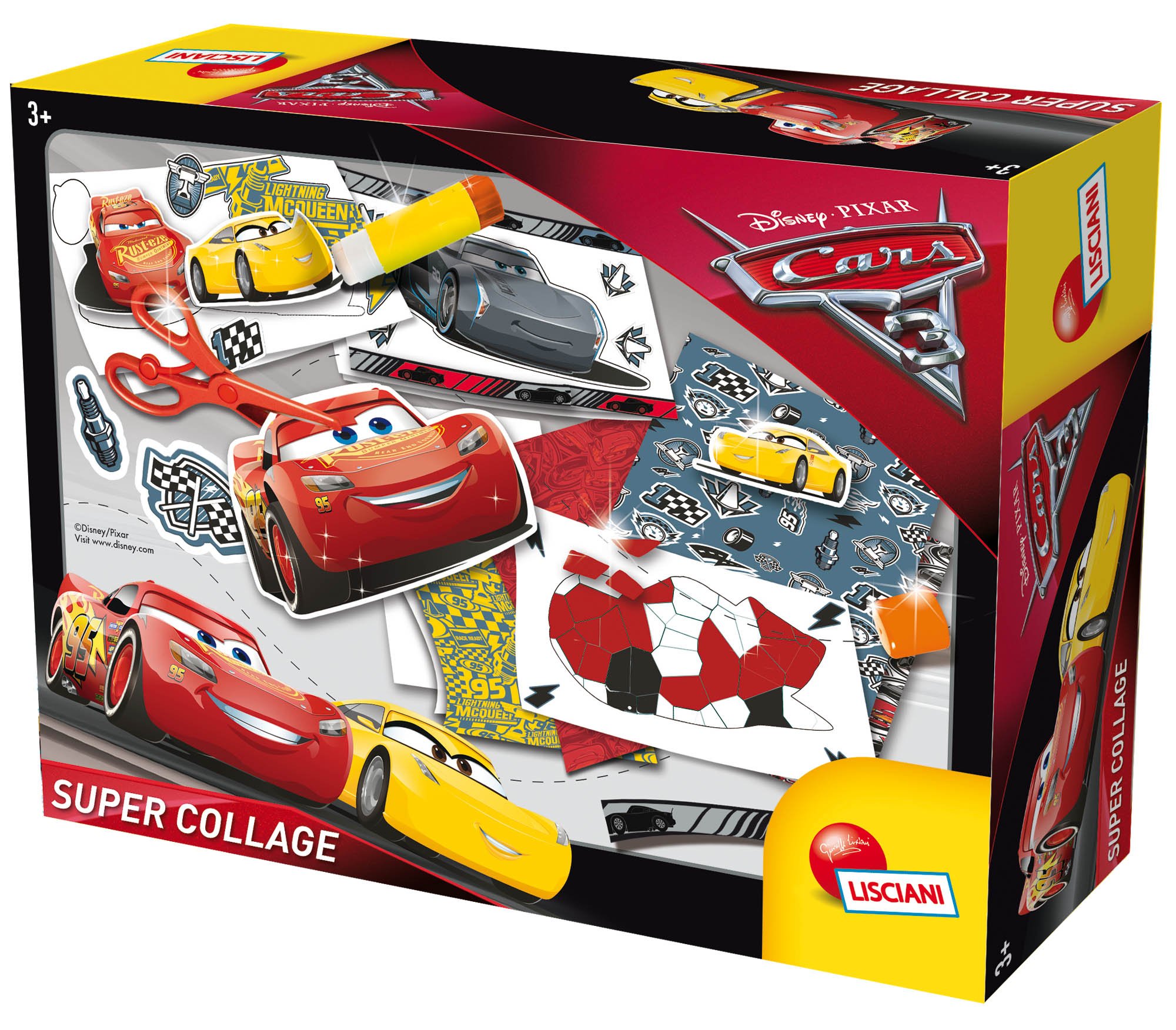 Disney Cars 3 Supercollage