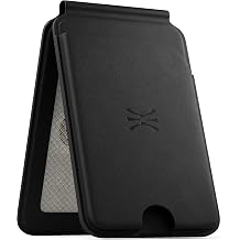 TORU for MagSafe Wallet with Kickstand, N52 Magnetic 6-Card Holder RFID Blocking for iPhone 17/17e/16/16e/15/14/13/12 Pro Max Plus Air - Black