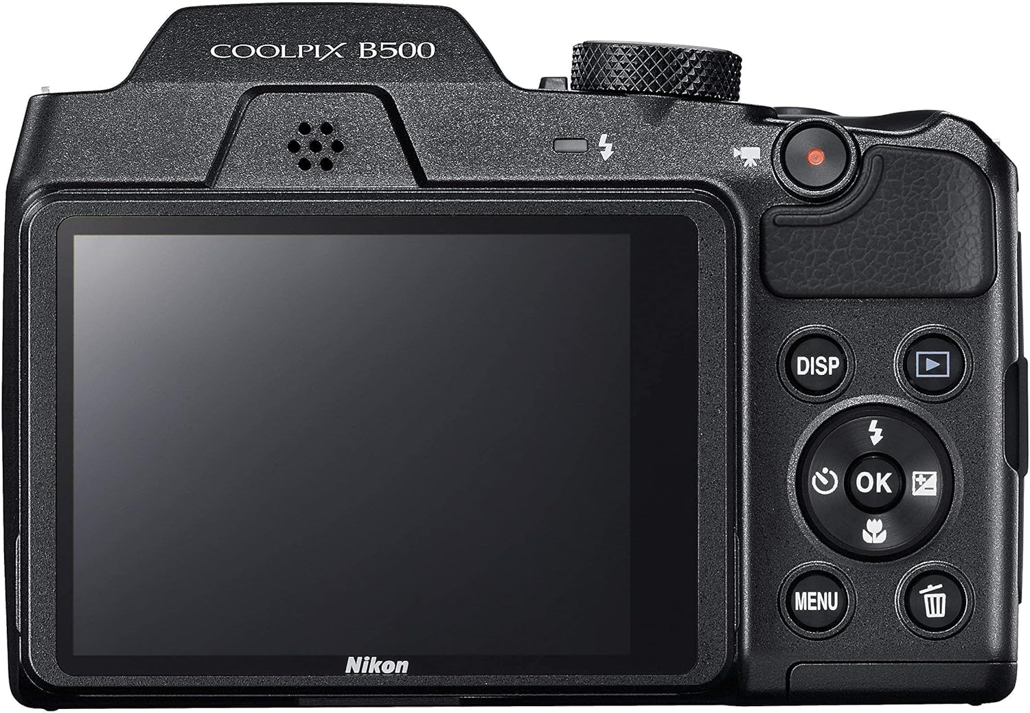 Nikon Coolpix B500 Fotocamera Digitale Compatta, 16 Megapixel, Zoom 40X, VR, LCD Inclinabile 3, FULL HD, Bluetooth, Wi-Fi, Nero