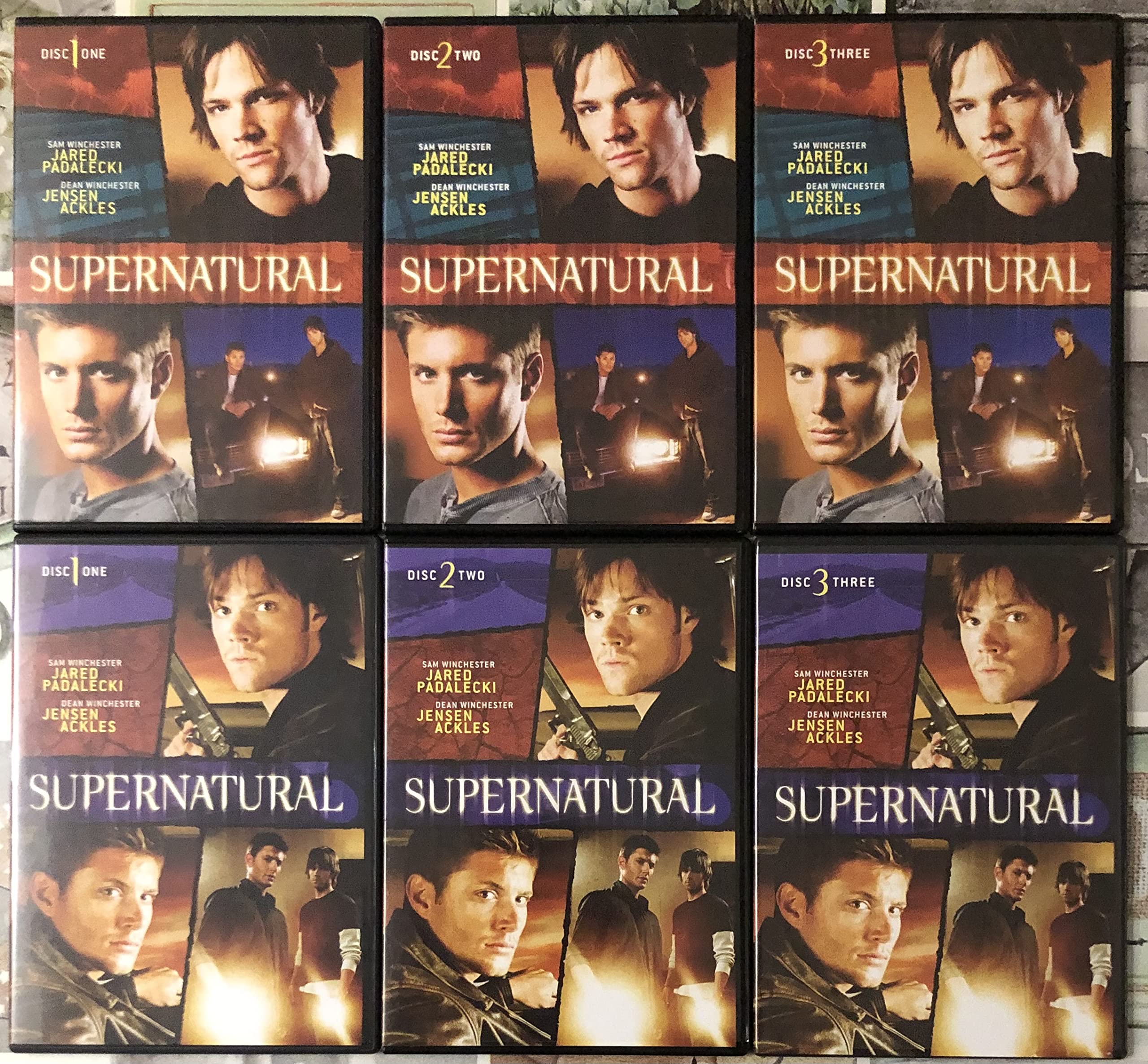 Supernatural Season 1-2-4-5-6-9 COMPLETE DVD ENGLISH