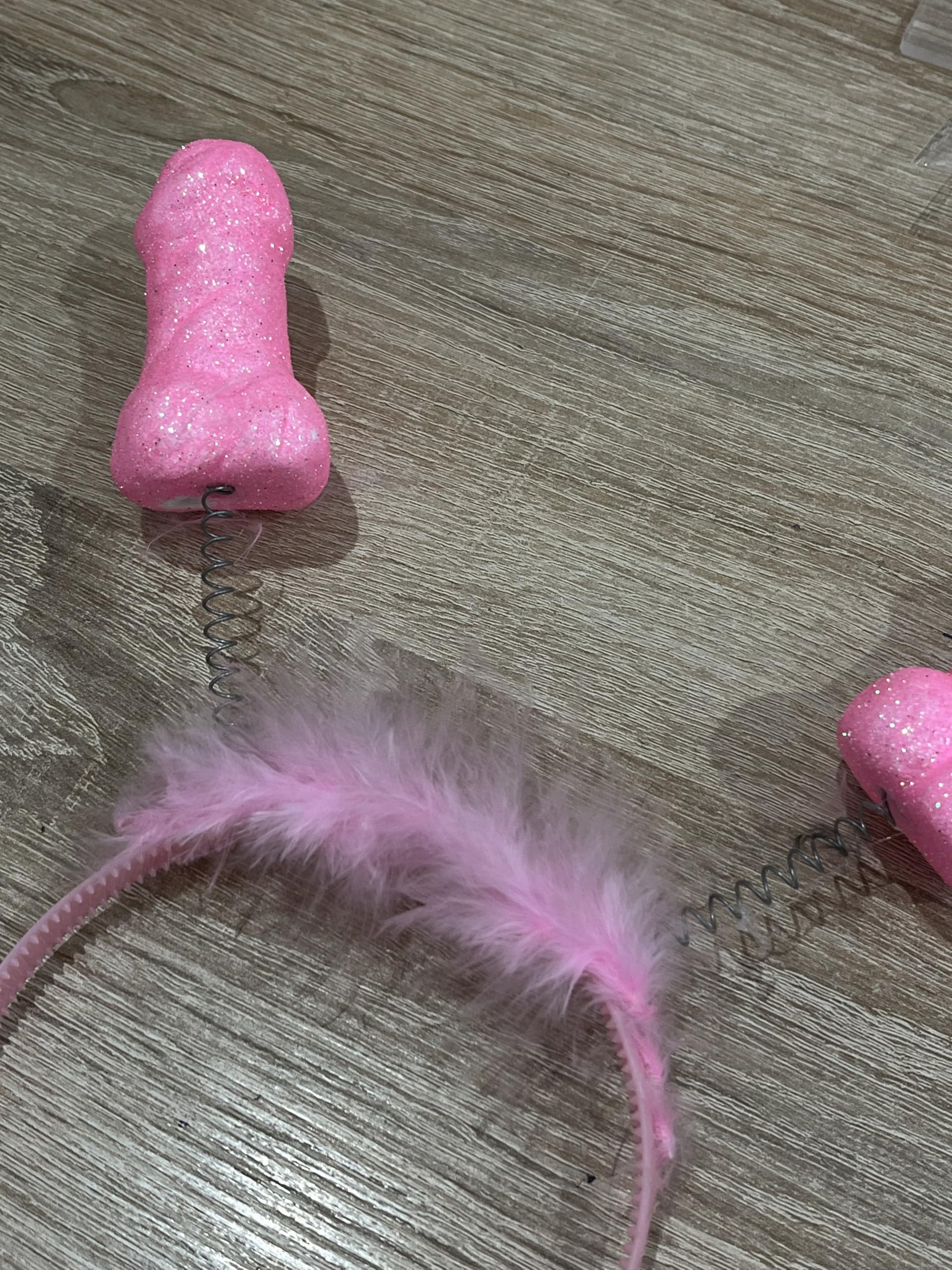 Frontino per Addio al Nubilato, Simpatico Gadget di Addio al Nubilato per la Sposa, Gioco Divertente Bachelorette Party con Antenne Pisello