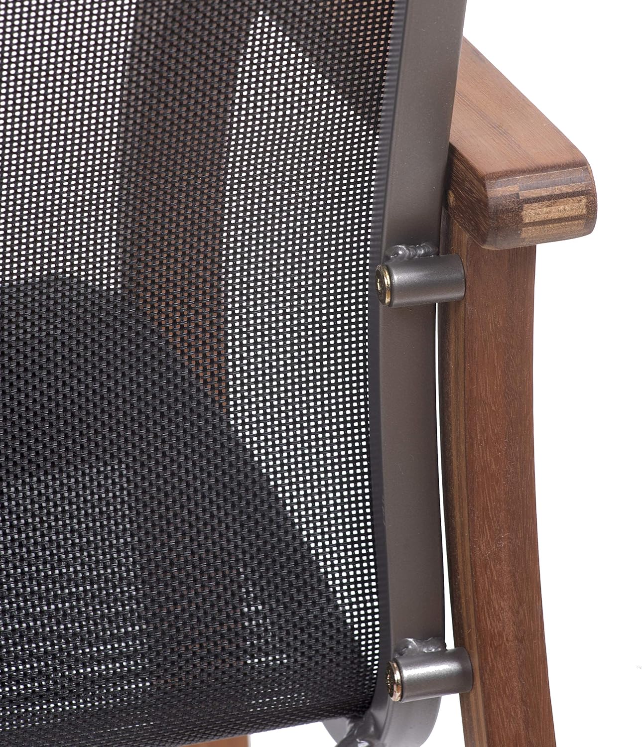 ia Bahamas 7-Piece Oval Patio Dining Set | Eucalyptus Wood | Ideal for Outdoors and Indoors, Black : Patio, Lawn & Garden