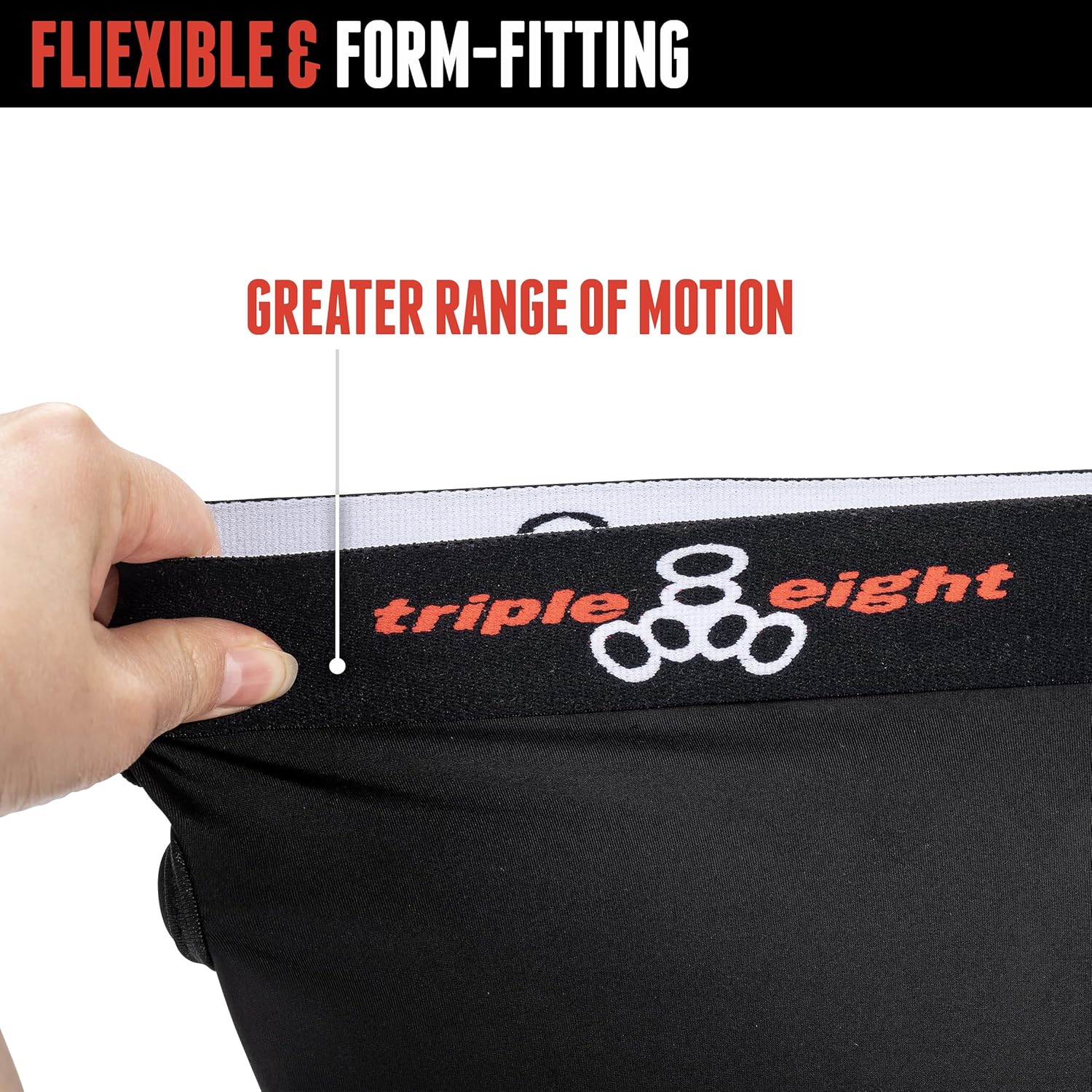 Triple Eight Bumsaver Padded Shorts for Skateboarding, Roller Skating, Roller Derby, Inline Skating, Snowboarding and Skiing - Image 8