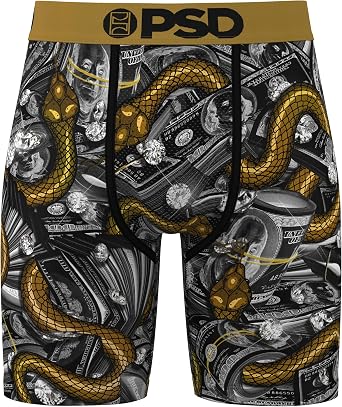 PSD Underwear Mens Mamba Money Boxer Briefs