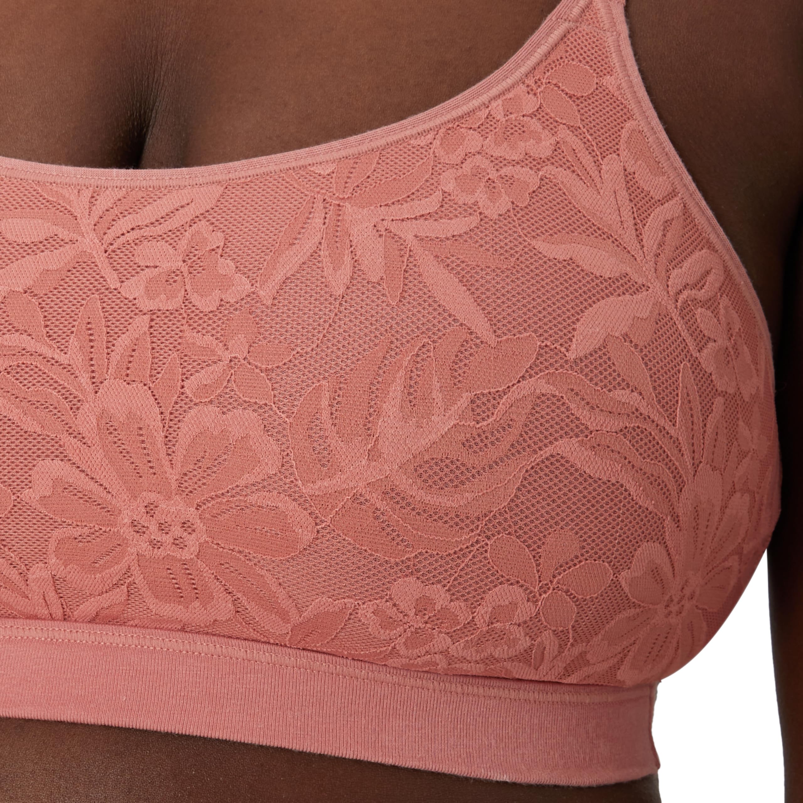 Bali Breathe Bralette, Pullover Wireless Bra, Breathable Bralette, Convertible Straps Reggiseno Donna (Pacco da 1)