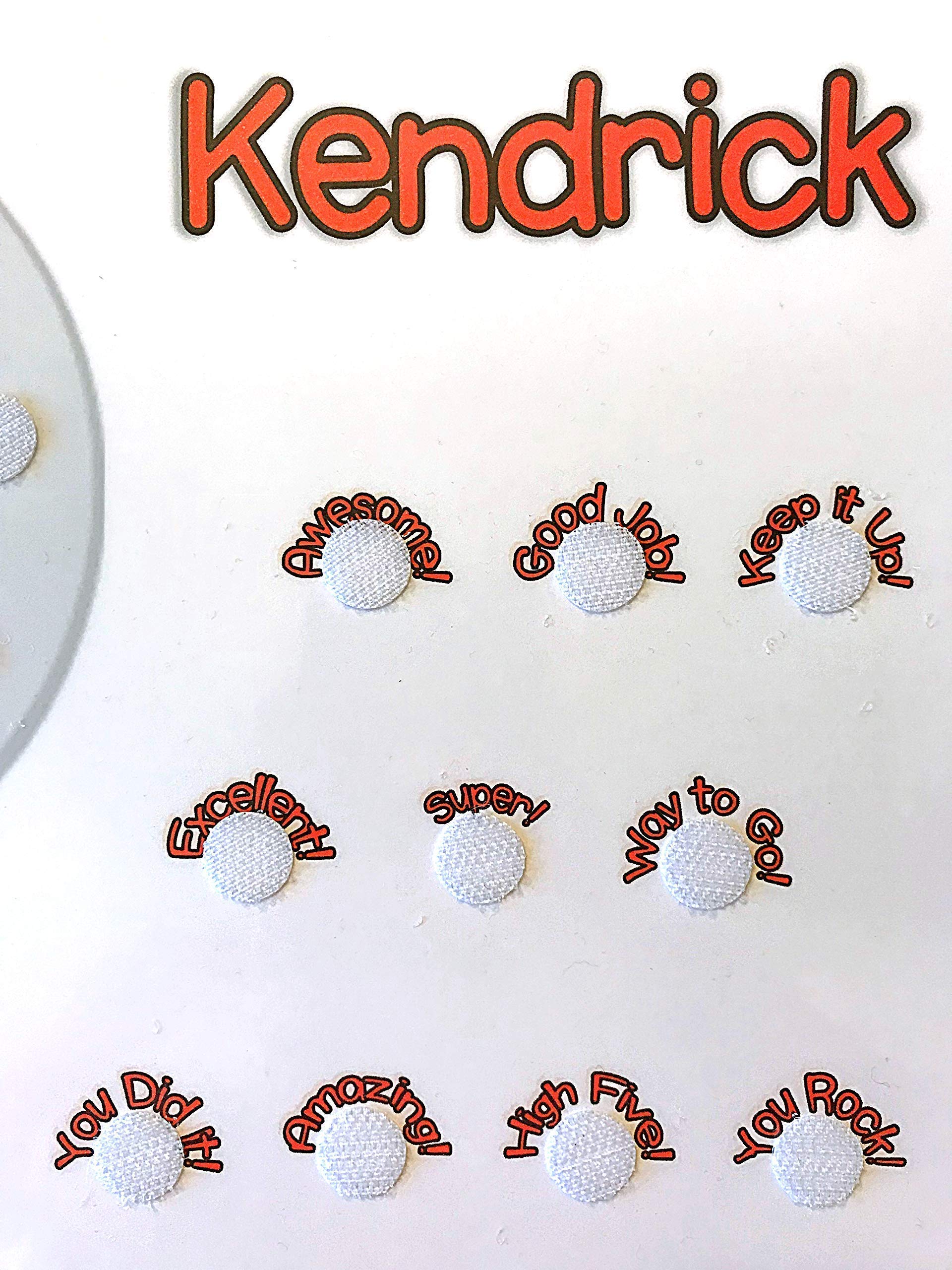 Kids Behavior Chart, Customized with Your Child's Name, Gumball Theme, 10 Movable Pieces, Reward Positive Attitudes - Image 3