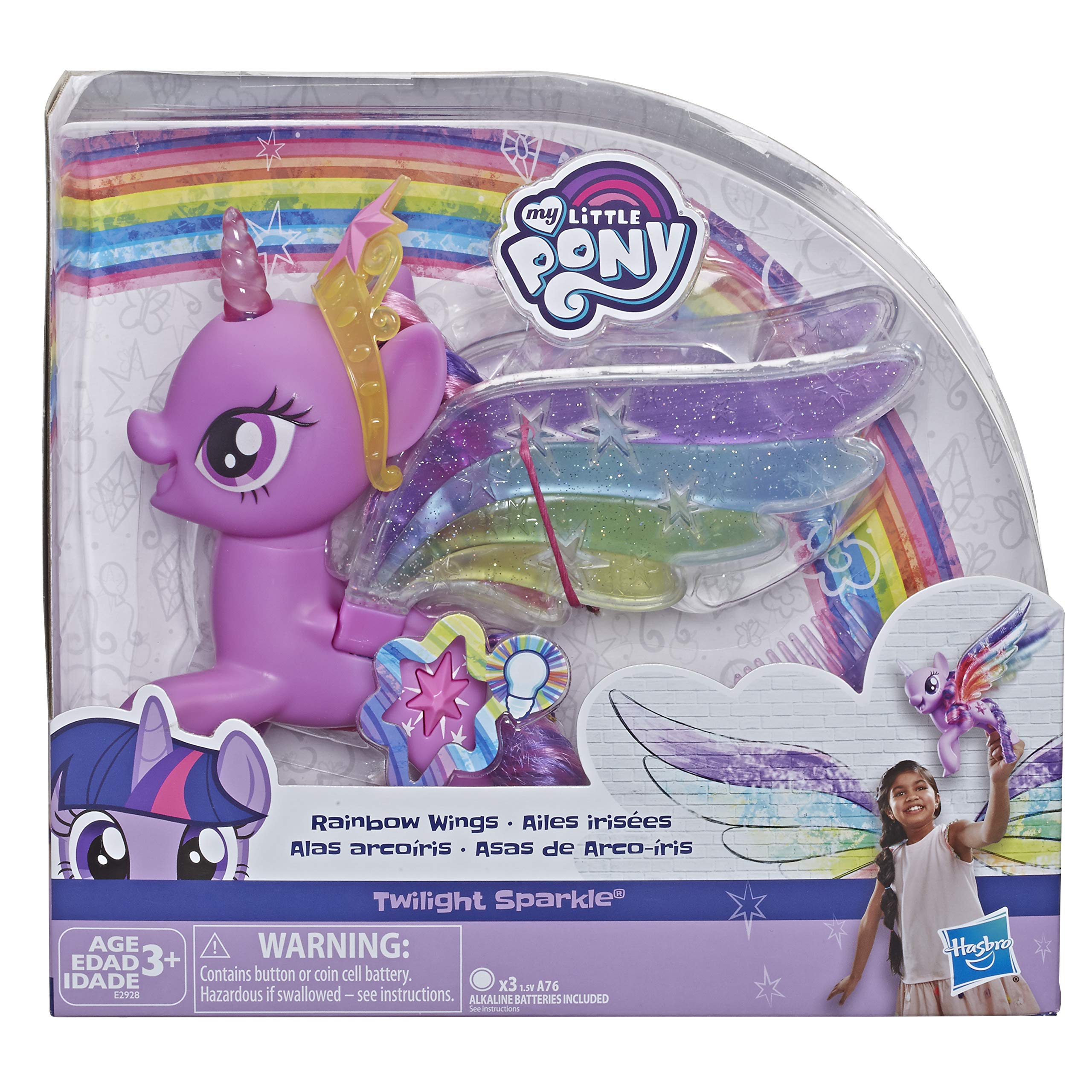 purple my little pony with wings
