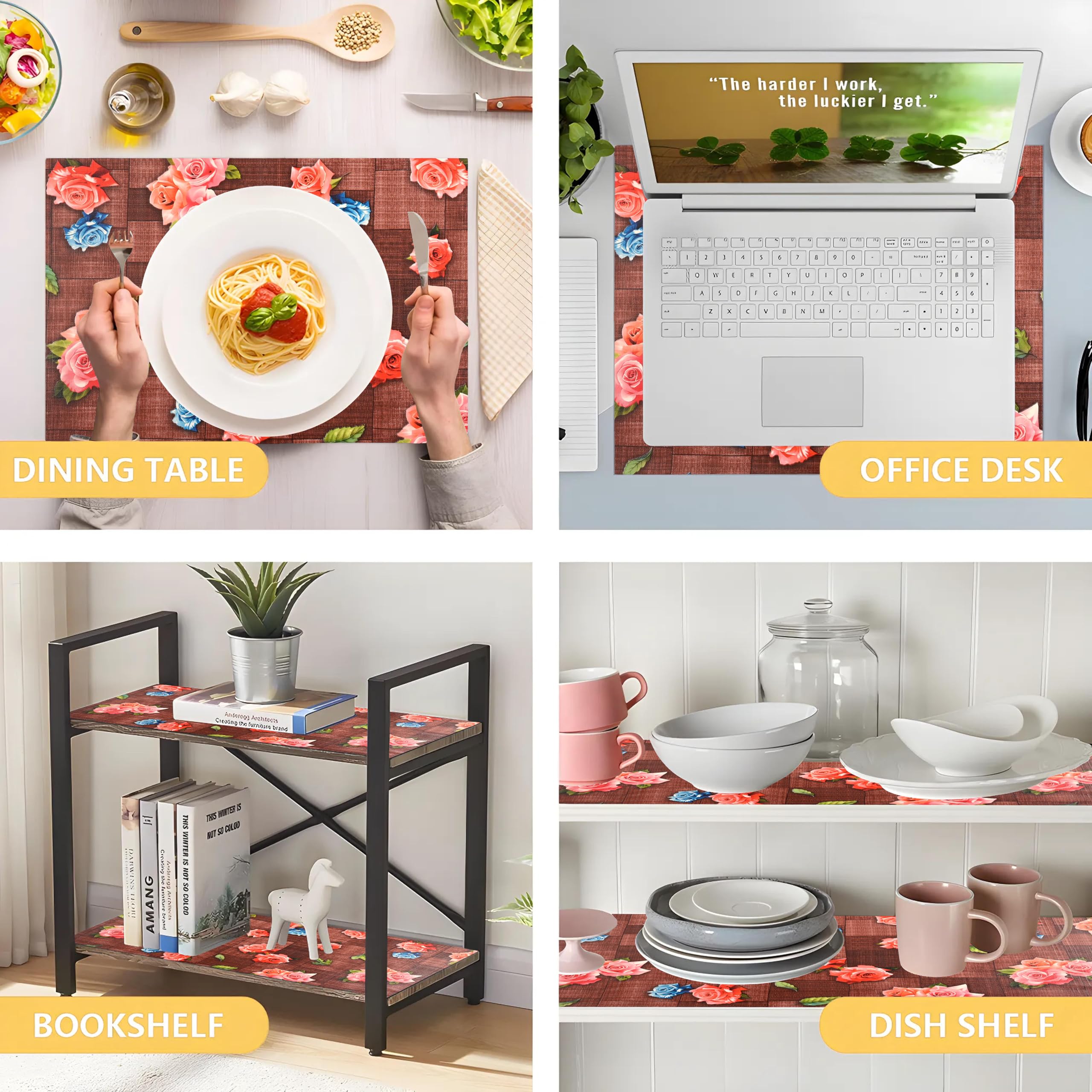 PVC Shelf Liner - Anti-Slip Kitchen Mats -7