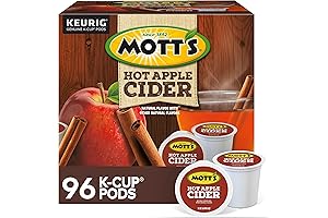 Mott's: Your Go-To Keurig Apple Cider K-Cups for a Refreshing Fall Treat