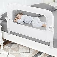 Vista 12 de Barandilla protectora para cama de bebé para niños pequeños - Rieles laterales de cama de 35.1" para niños pequeños para cuna, individual