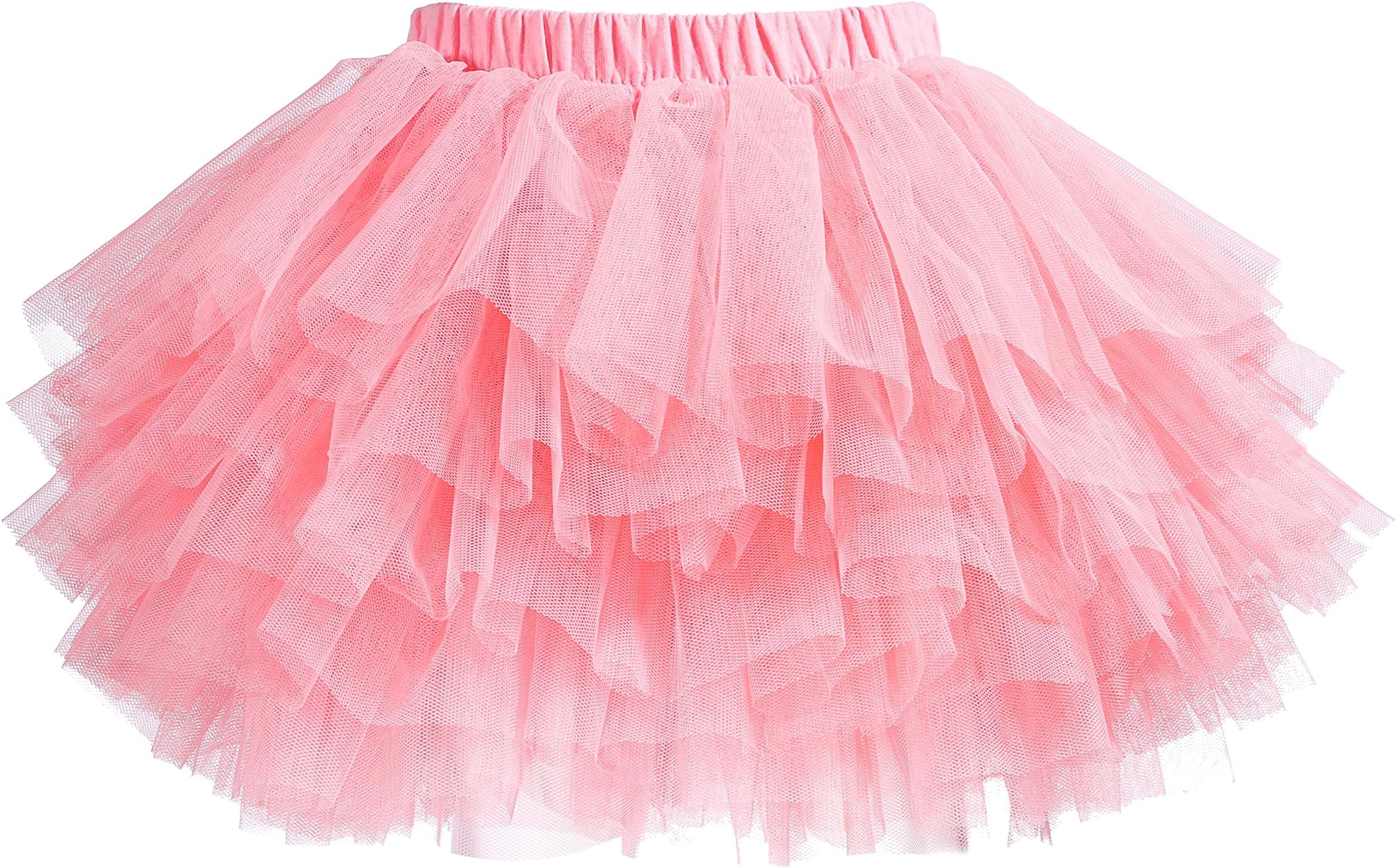 elamccorTutu Skirt for Baby Girl Toddler 6 Layered Tulle Skirts 1-8T