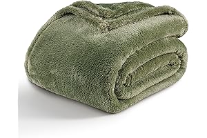 Soft and Healthy Pick: 50x60 Inches Luxury Eco Blanket Super Fluffy Throw...