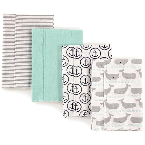 Miniatura 1334 de Hudson Baby - Paños unisex de franela de algodón para bebé, avión, talla única