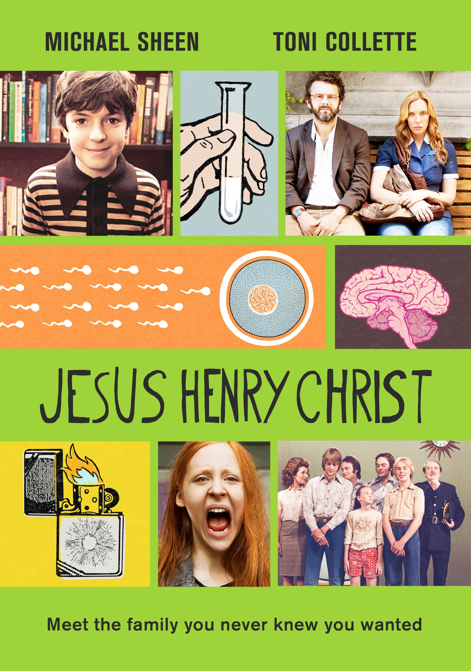 Jesus Henry Christ DVD importado de Reino Unido formato PAL película original