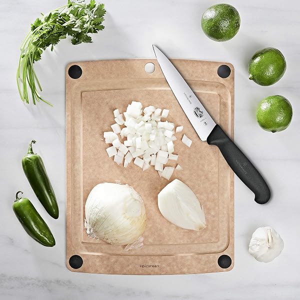 Victorinox Fibrox 6 Inch Straight Edge Chef's Knife, Kitchen Knife with Stainless Steel Blade, Non-Slip Handle, Dishwasher Safe, Black - 4