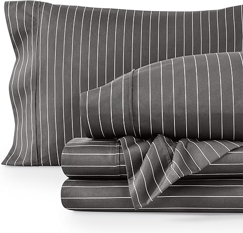 Miniatura 199 de Bare Home Juego de sábanas de tamaño individual XL, tamaño de dormitorio universitario, sábanas de microfibra ultrasuave de 1800 hilos, bolsillos 22