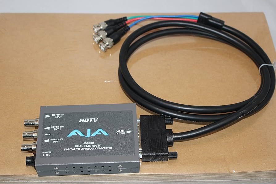 ほぼ新品！AJA HD10A-PLUS ミニコンバーター（生産終了品）